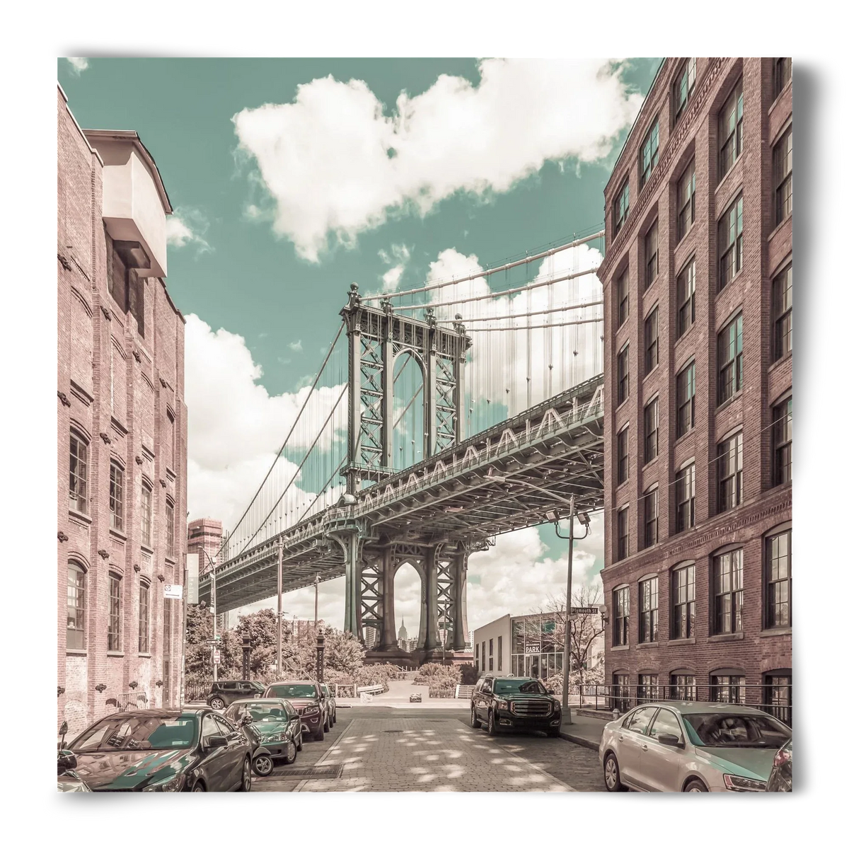 NEW YORK CITY Manhattan Bridge | urban vintage style - artbridge