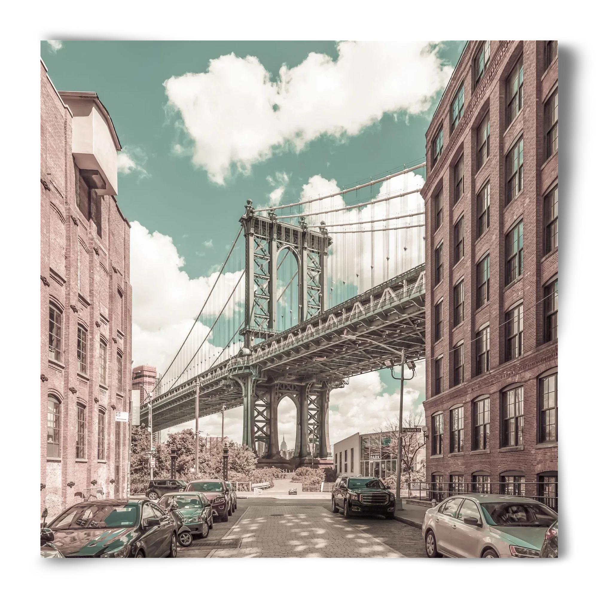 NEW YORK CITY Manhattan Bridge | urban vintage style - artbridge