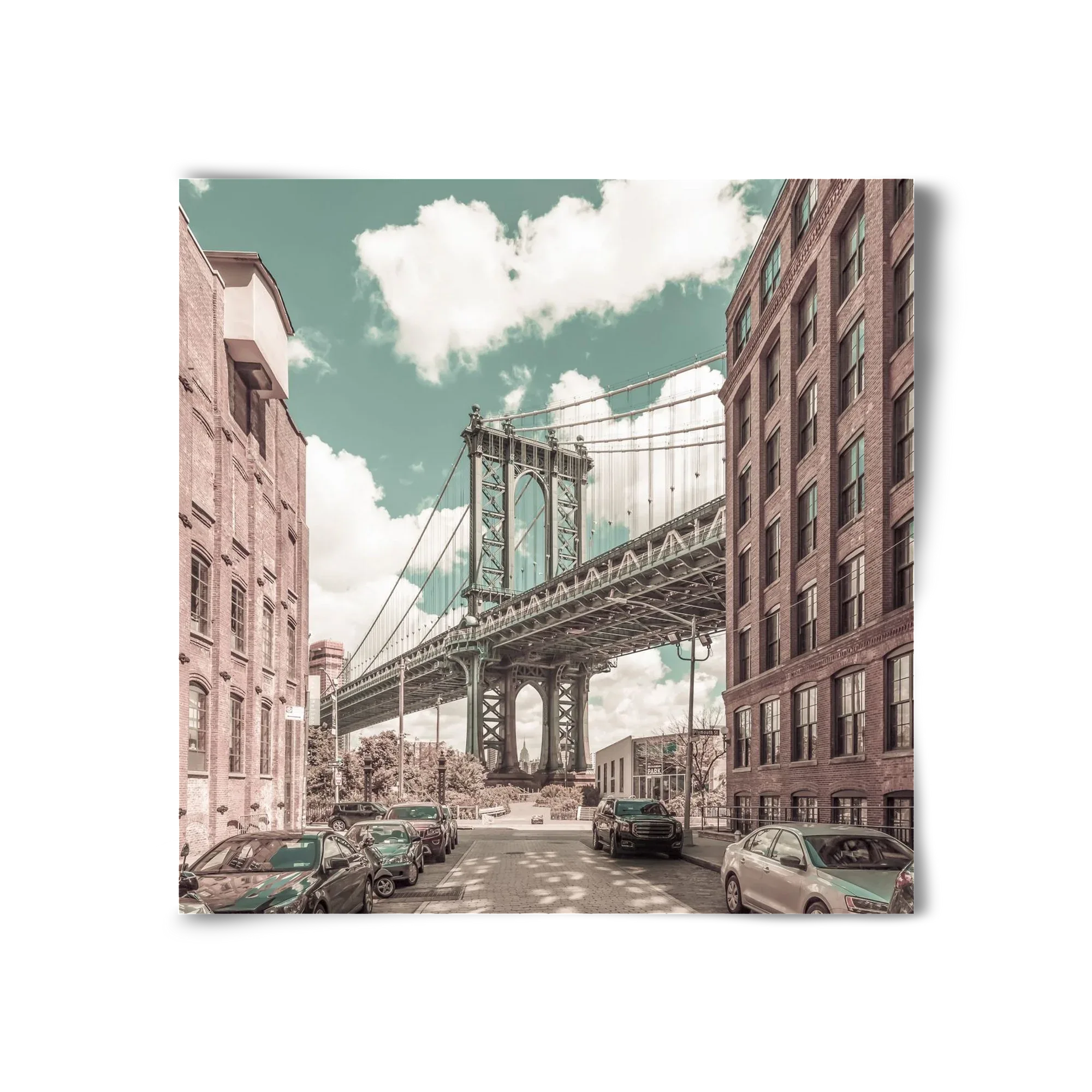 NEW YORK CITY Manhattan Bridge | urban vintage style - artbridge