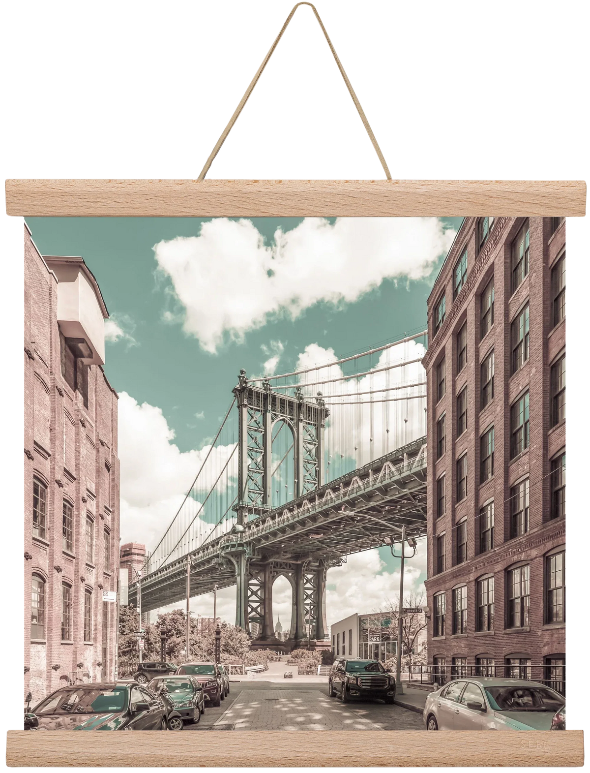 NEW YORK CITY Manhattan Bridge | urban vintage style - artbridge