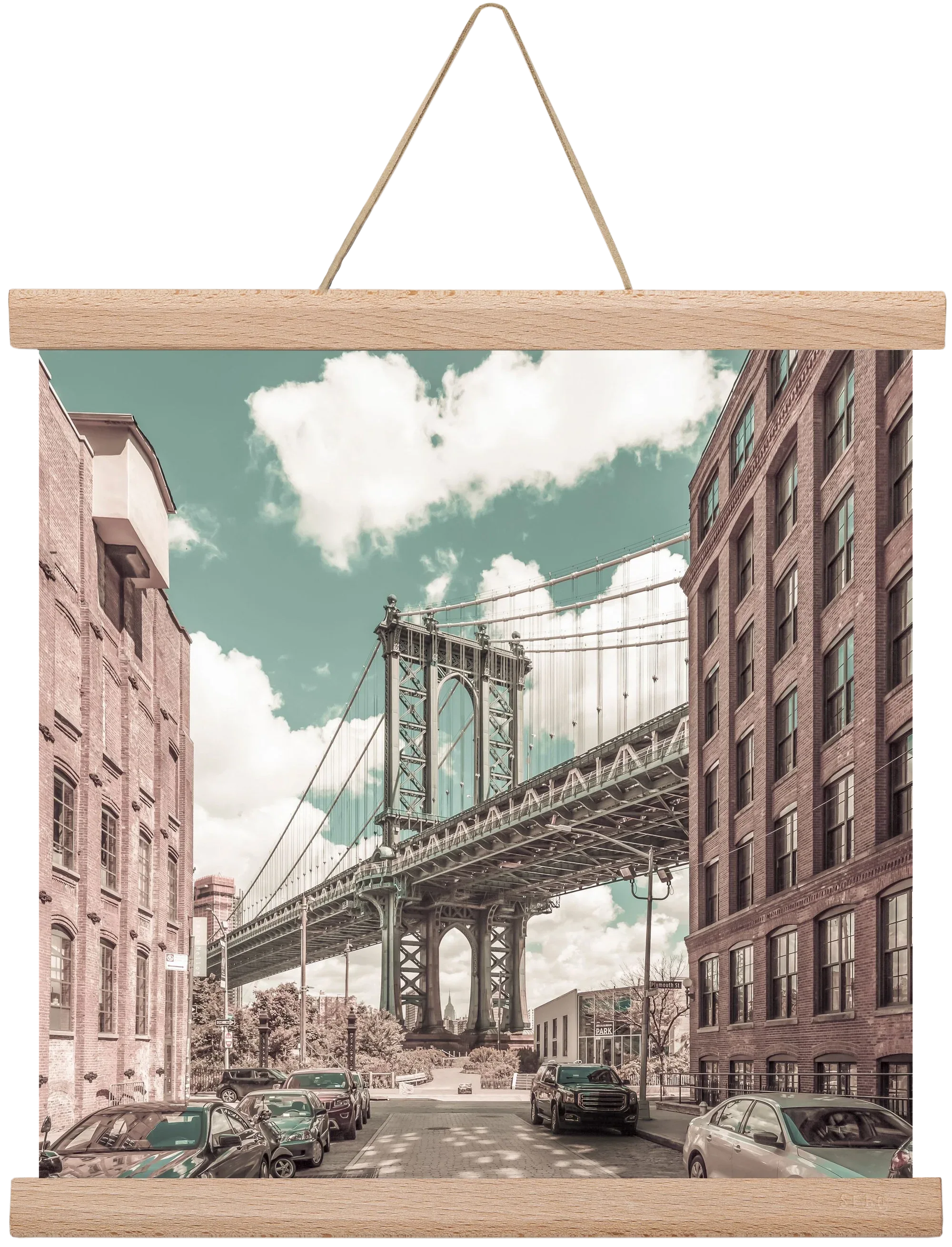 NEW YORK CITY Manhattan Bridge | urban vintage style - artbridge