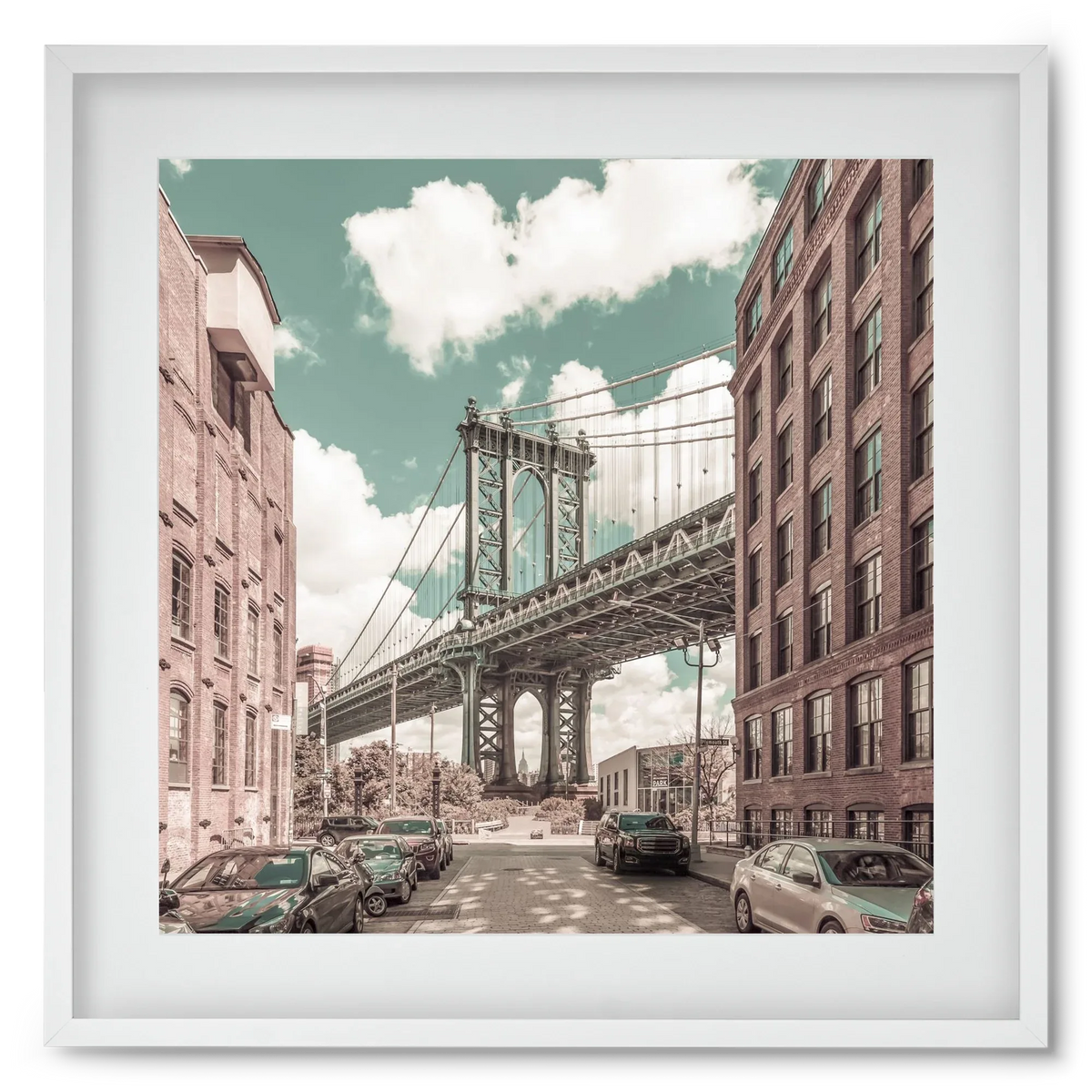 NEW YORK CITY Manhattan Bridge | urban vintage style - artbridge
