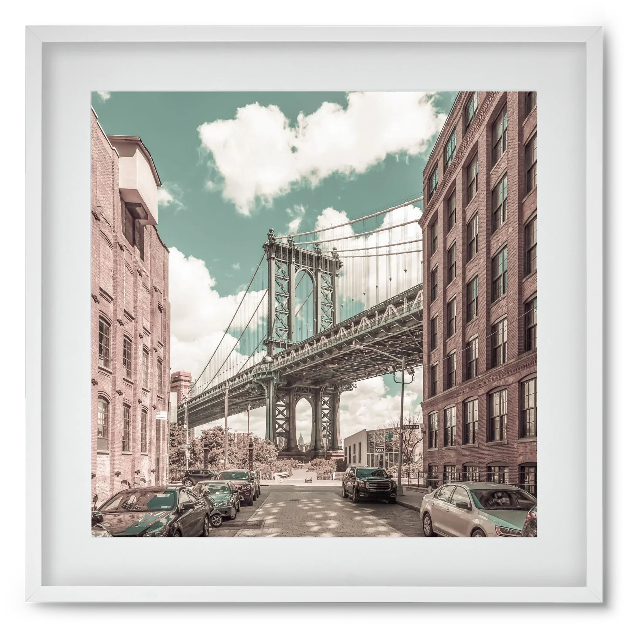 NEW YORK CITY Manhattan Bridge | urban vintage style - artbridge