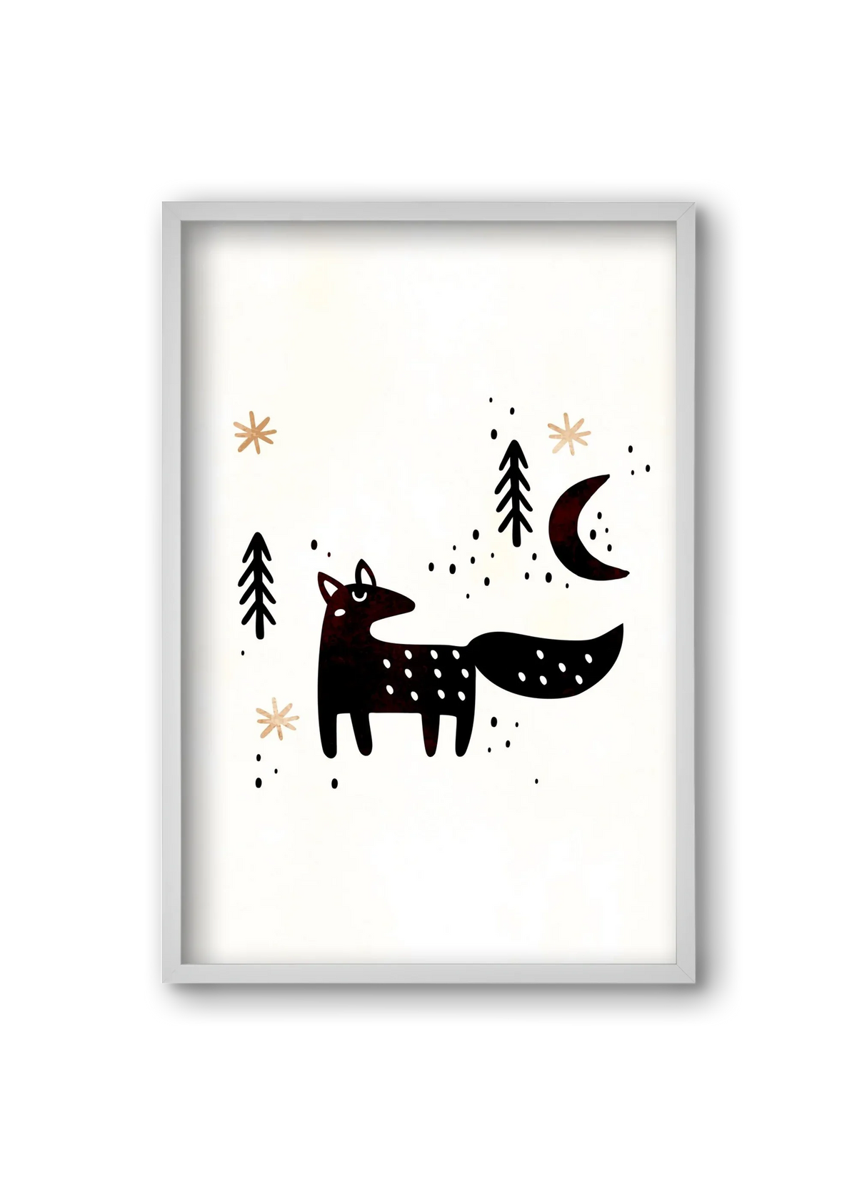 Little winter fox - artbridge