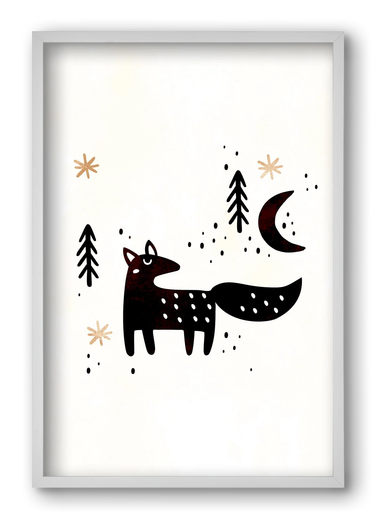 Little winter fox - artbridge