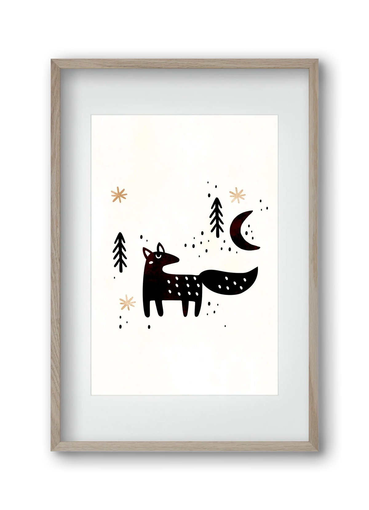 Little winter fox - artbridge
