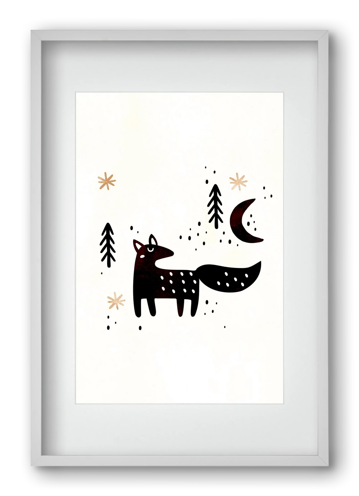 Little winter fox - artbridge