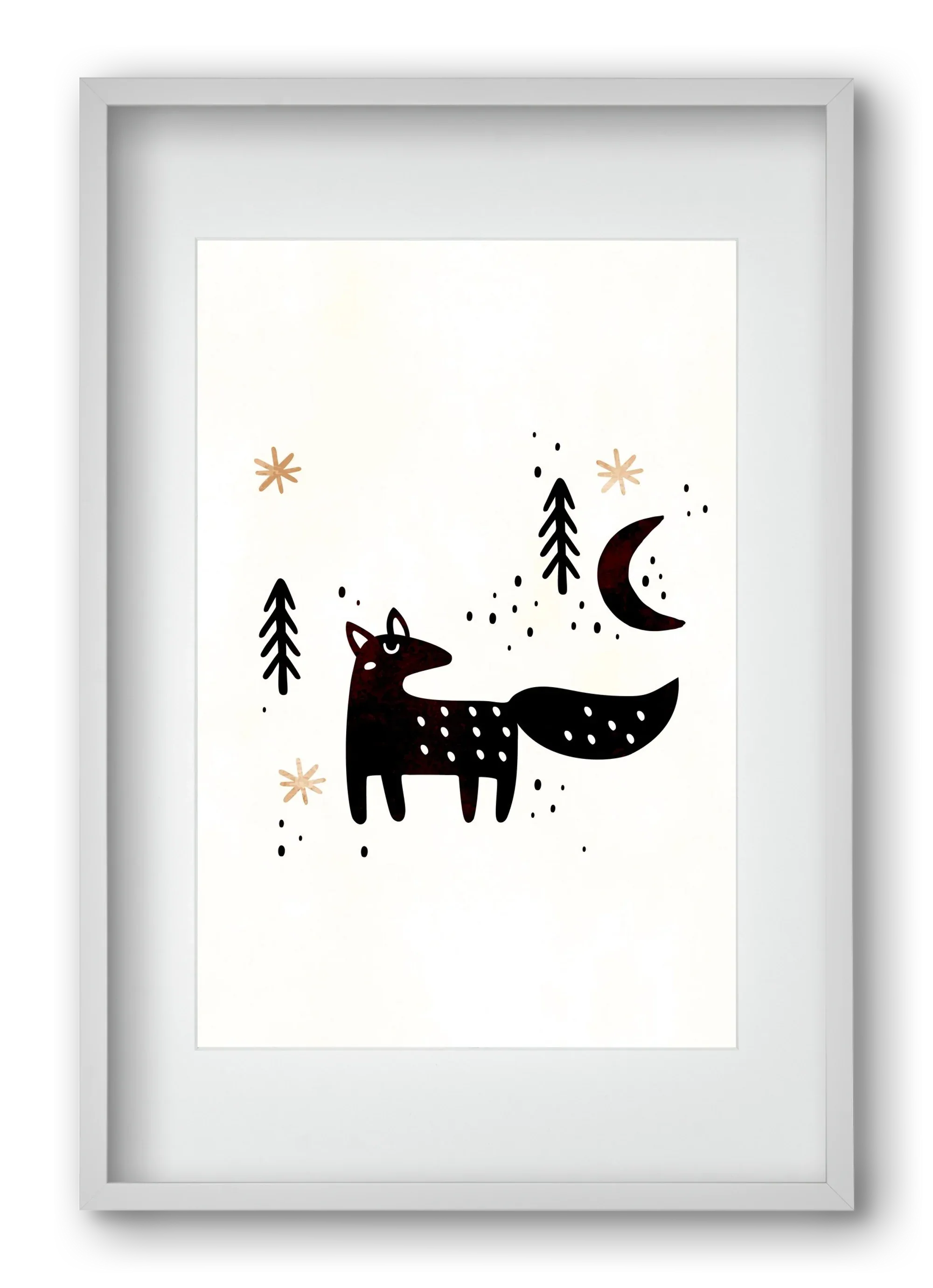 Little winter fox - artbridge