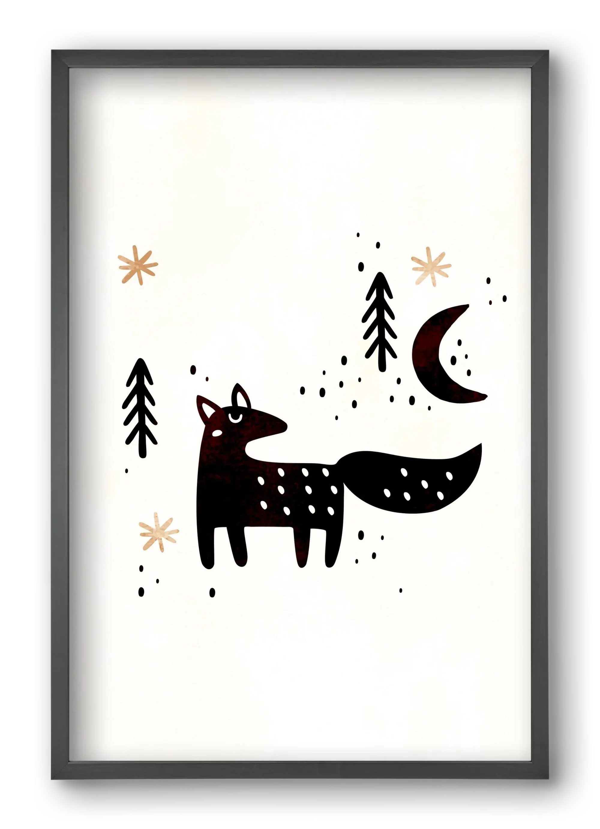 Little winter fox - artbridge