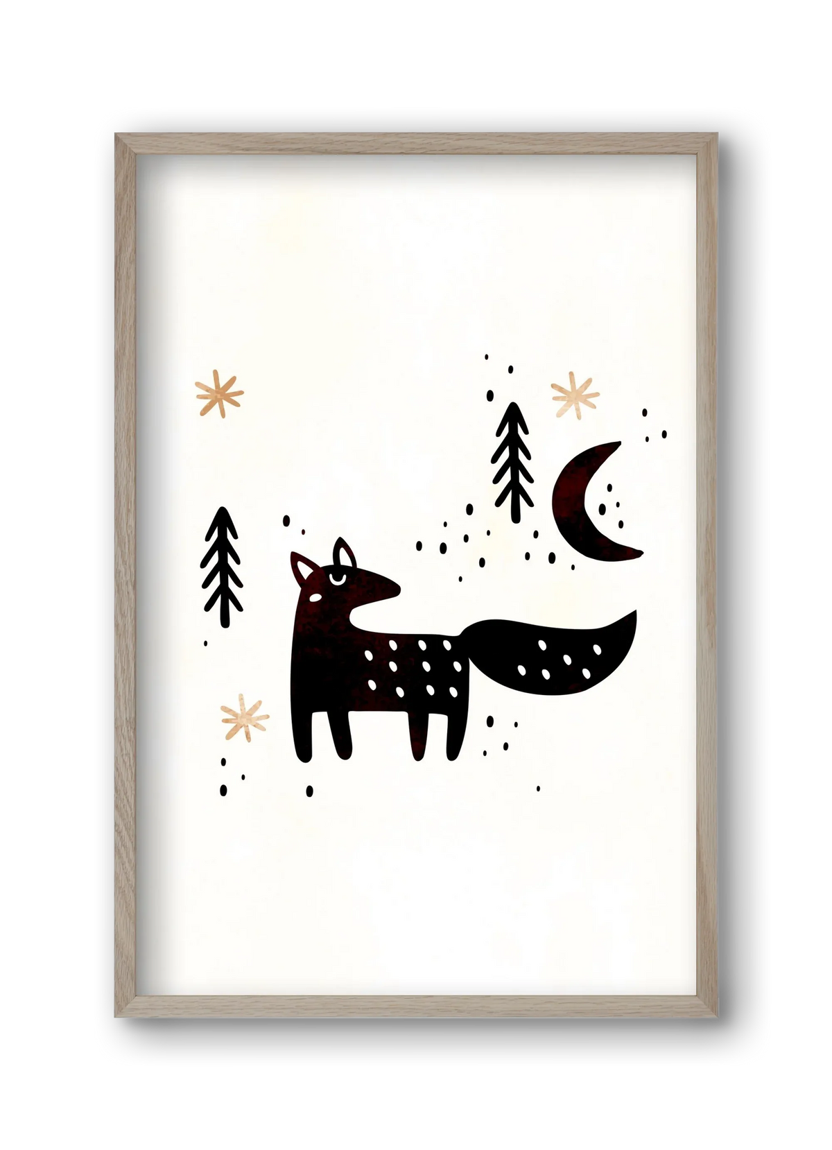 Little winter fox - artbridge