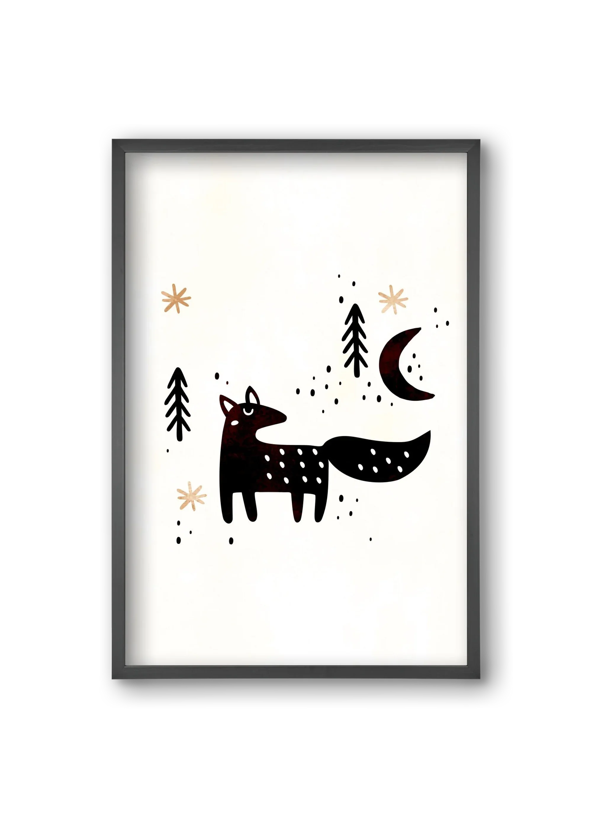 Little winter fox - artbridge