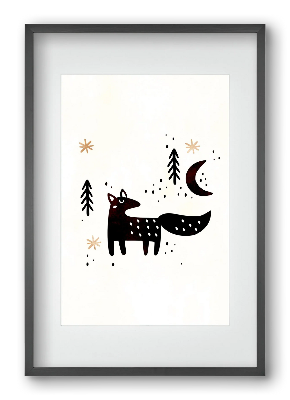 Little winter fox - artbridge