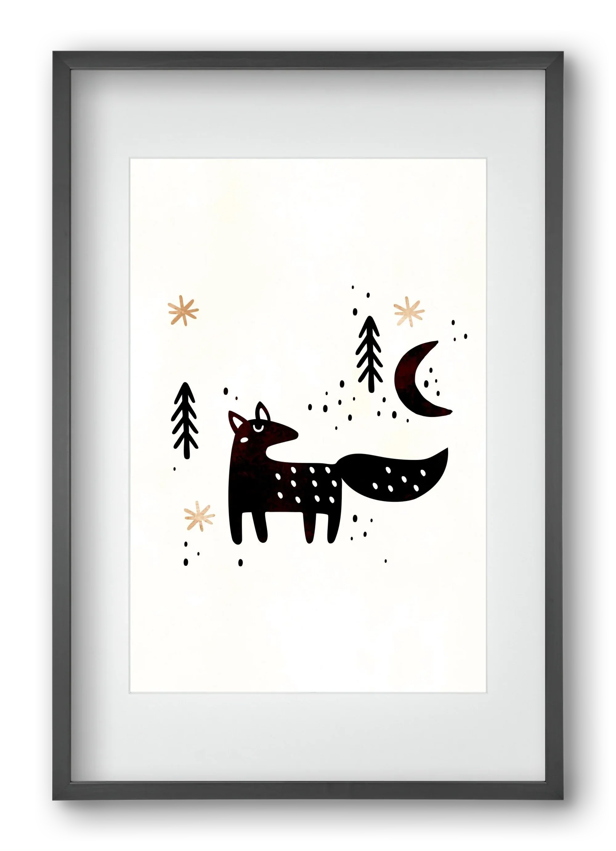 Little winter fox - artbridge