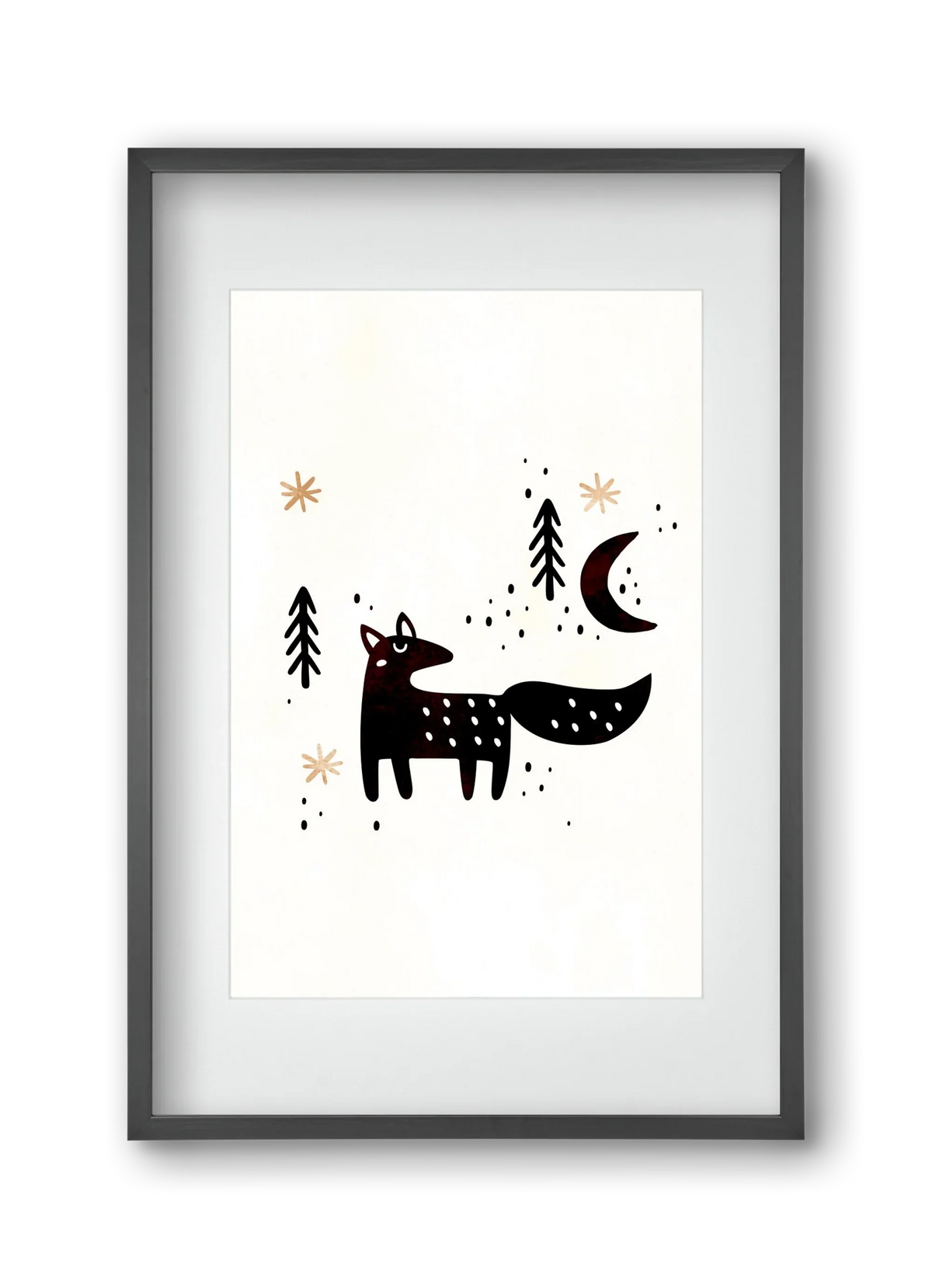 Little winter fox - artbridge