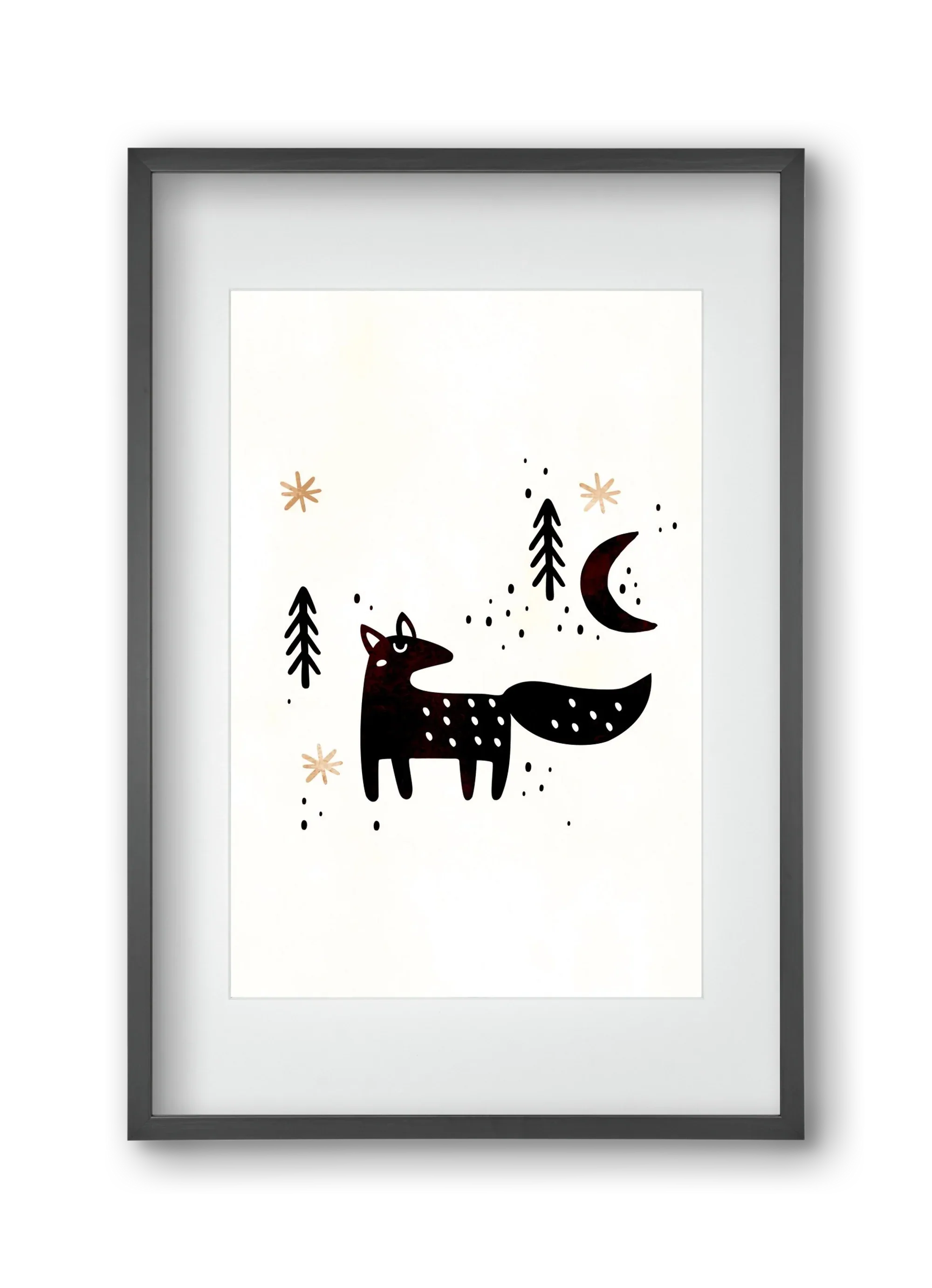 Little winter fox - artbridge
