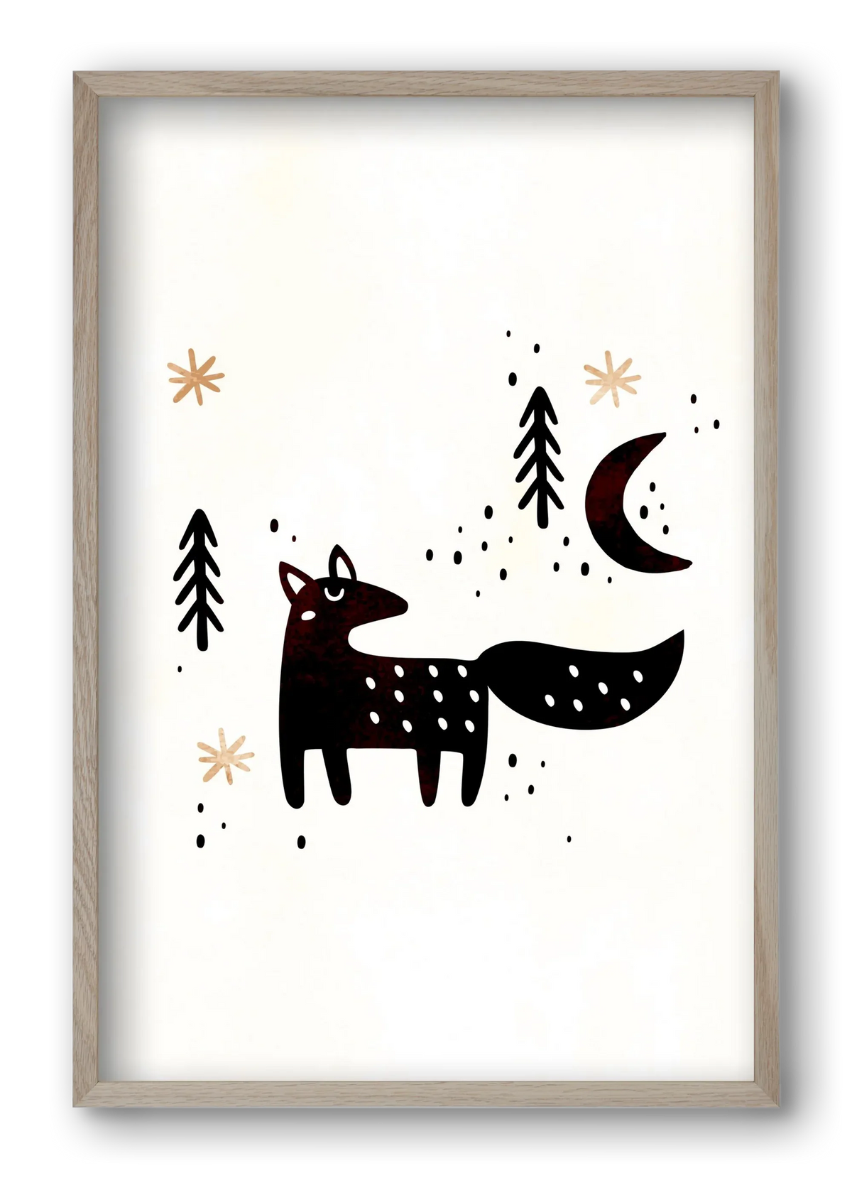 Little winter fox - artbridge