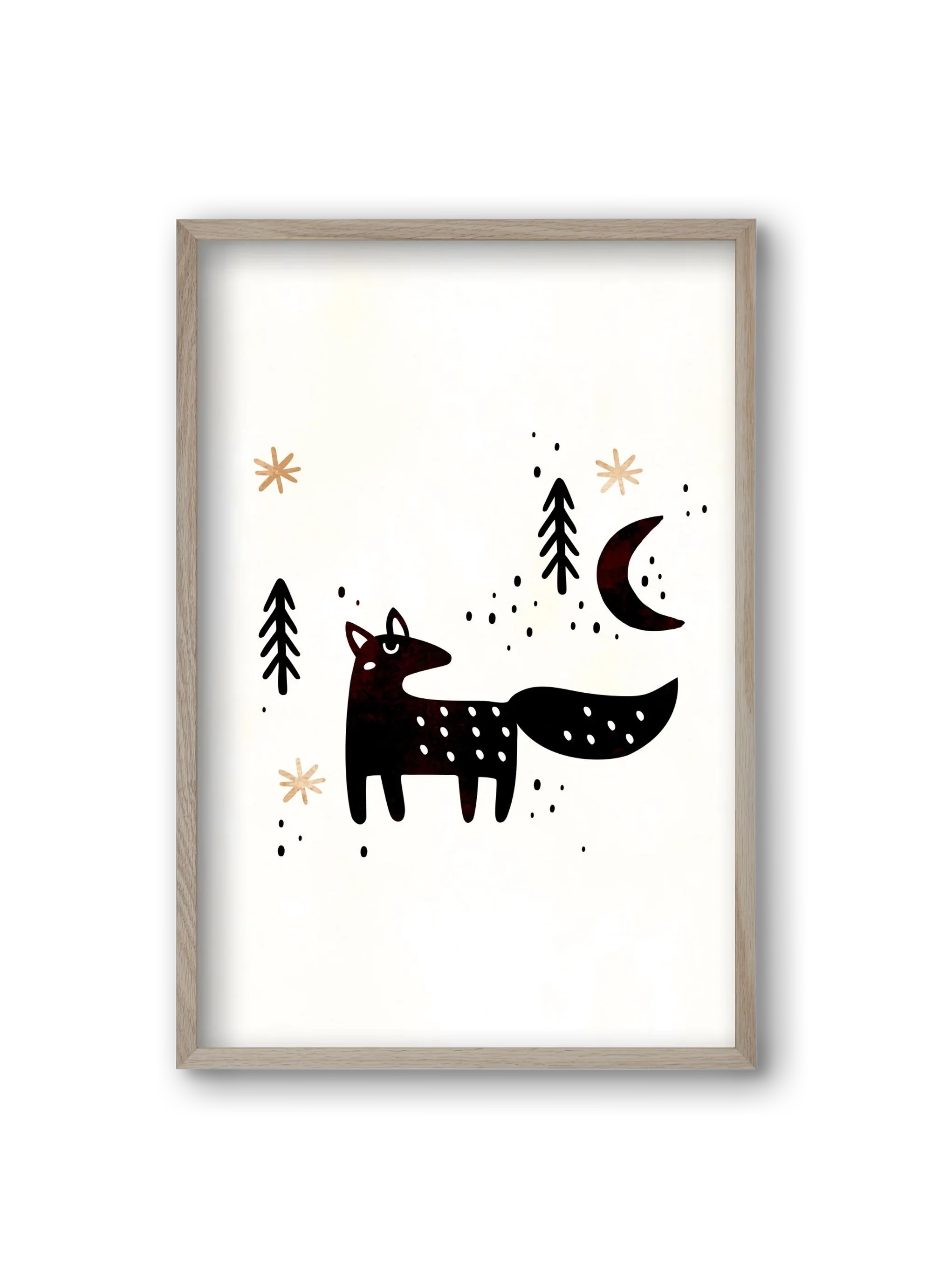 Little winter fox - artbridge