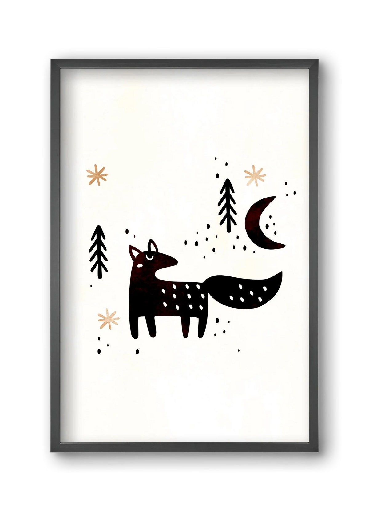 Little winter fox - artbridge