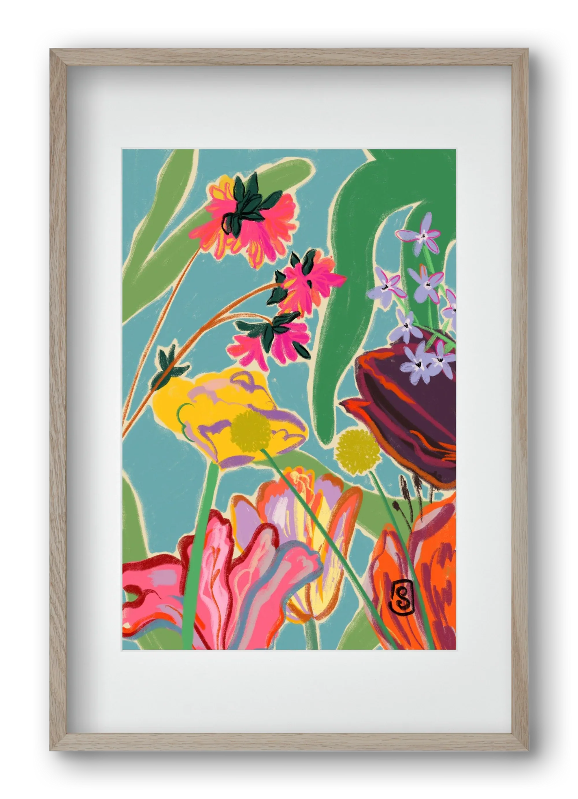 COLOURFUL FLOWERS MEDITATION - artbridge
