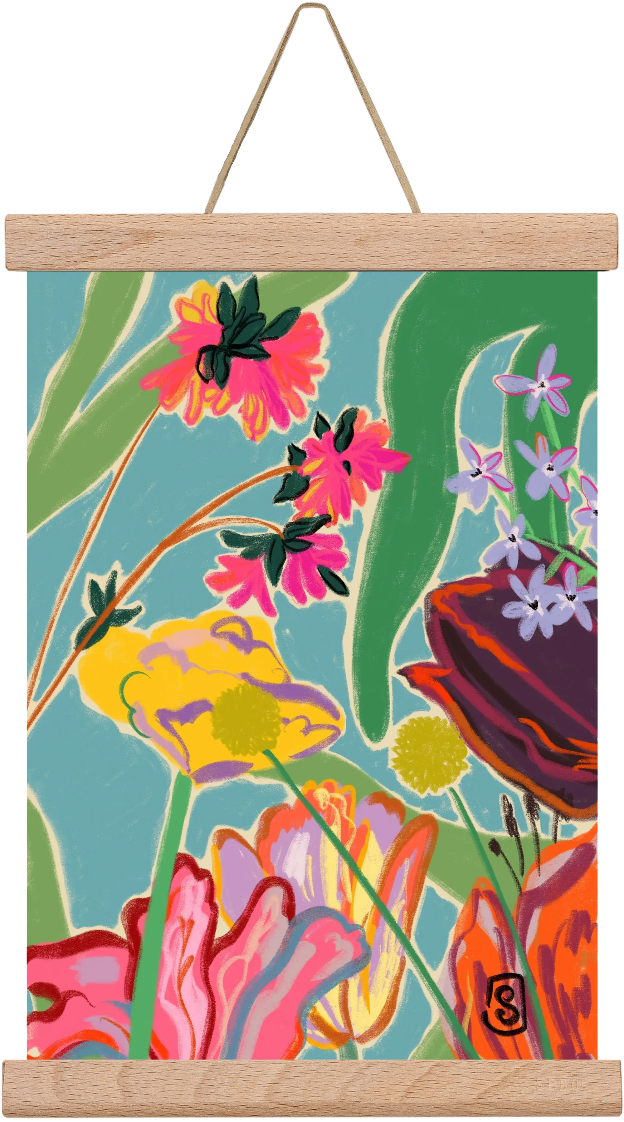COLOURFUL FLOWERS MEDITATION - artbridge