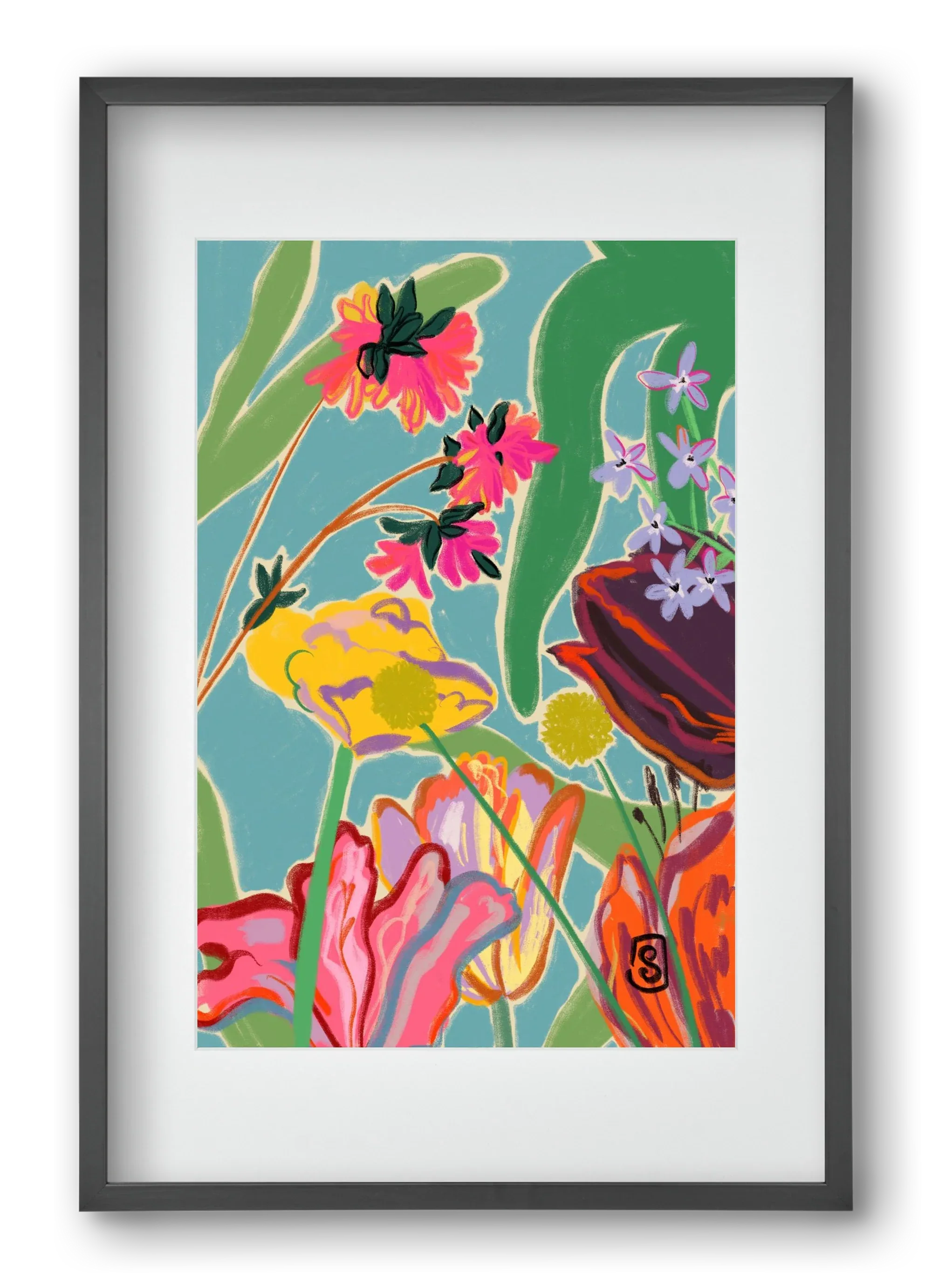 COLOURFUL FLOWERS MEDITATION - artbridge