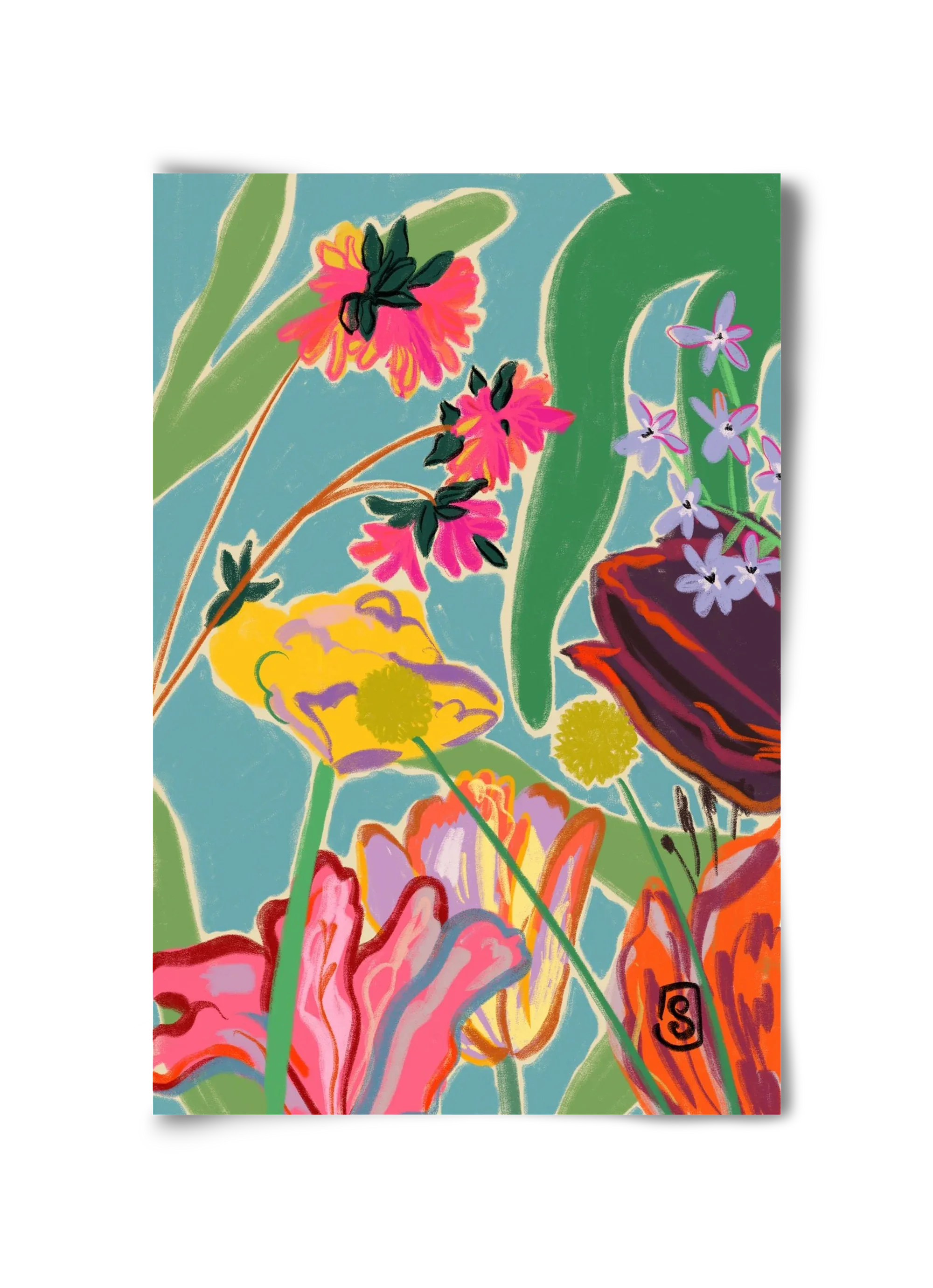 COLOURFUL FLOWERS MEDITATION - artbridge