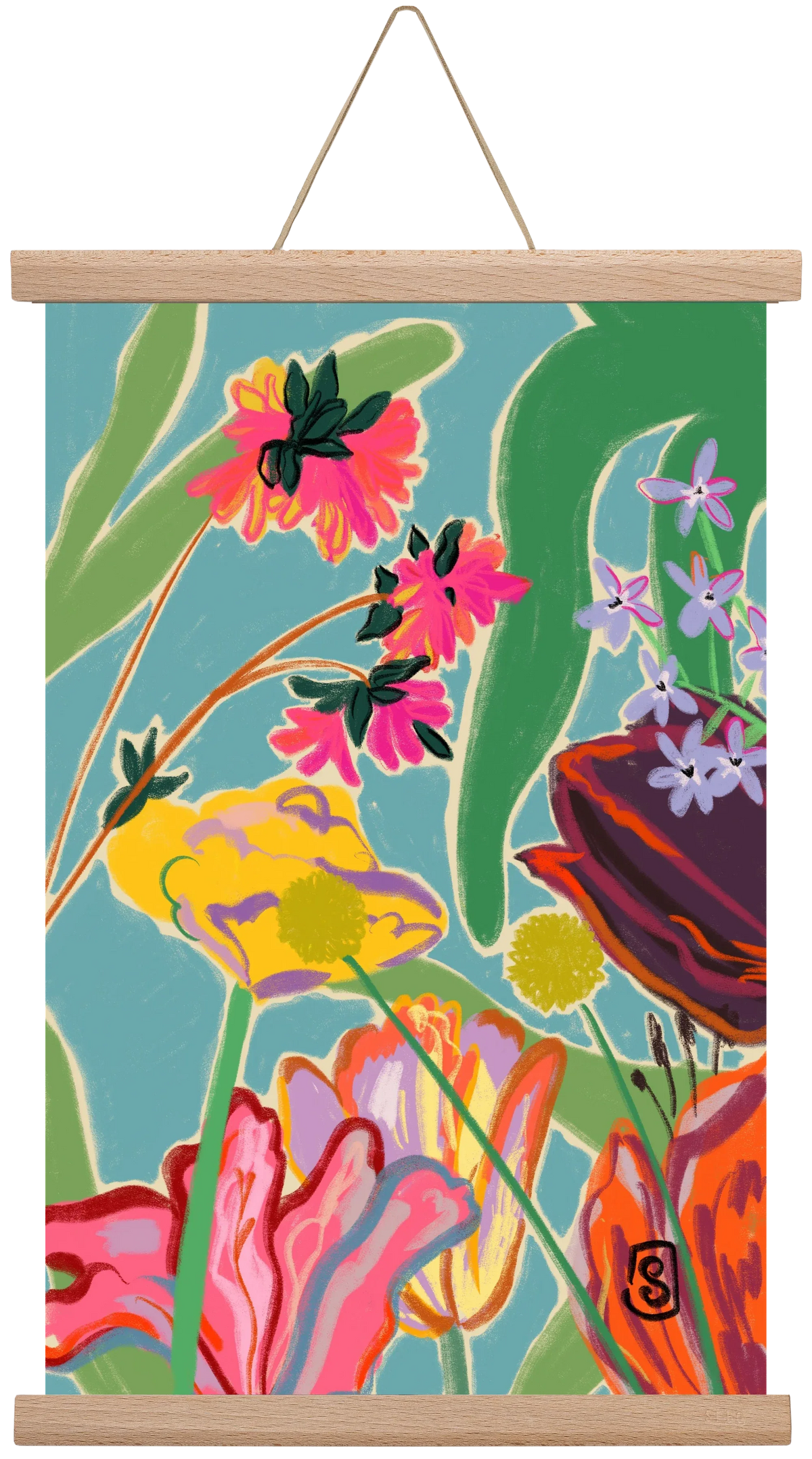 COLOURFUL FLOWERS MEDITATION - artbridge