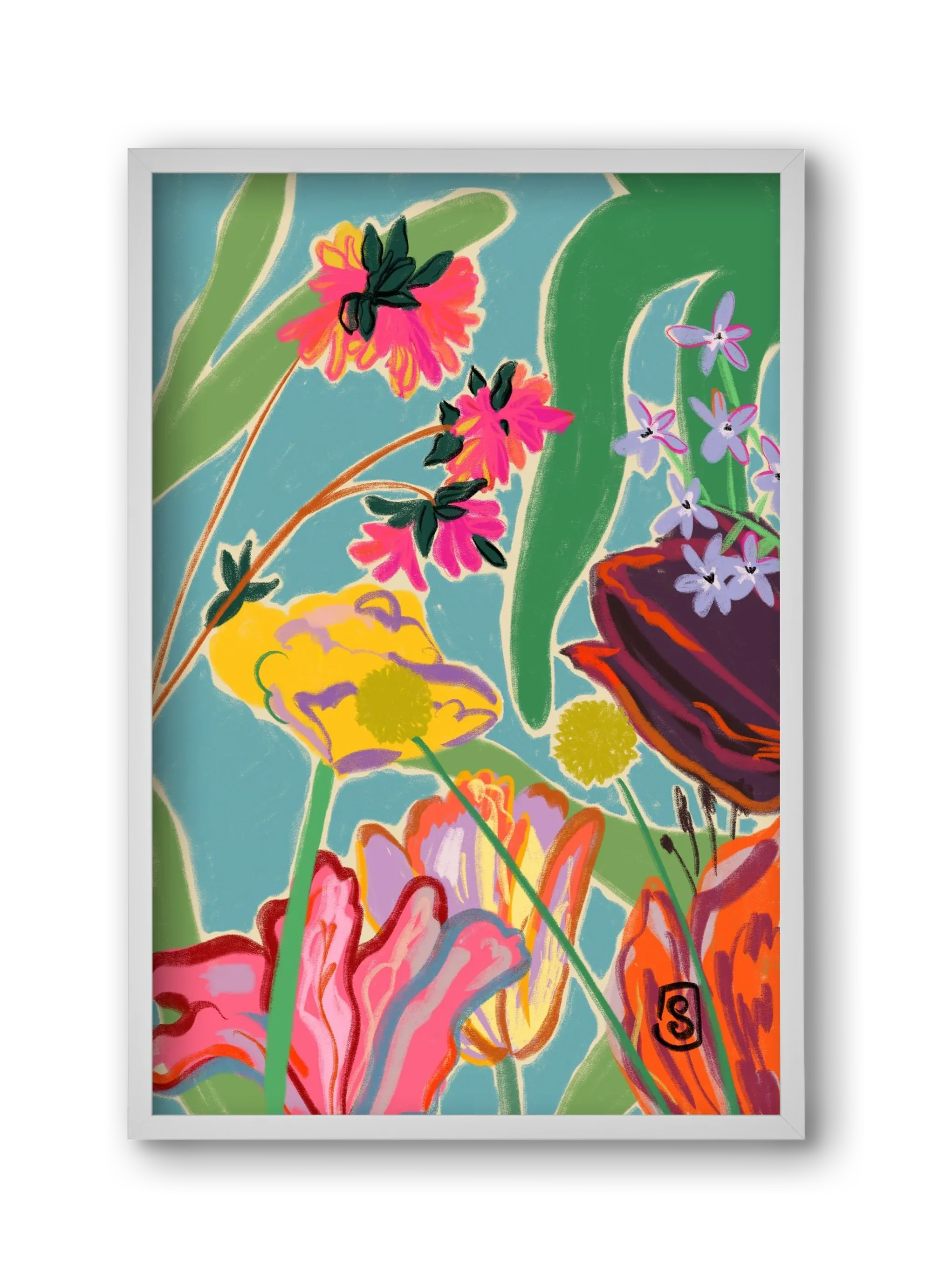 COLOURFUL FLOWERS MEDITATION - artbridge