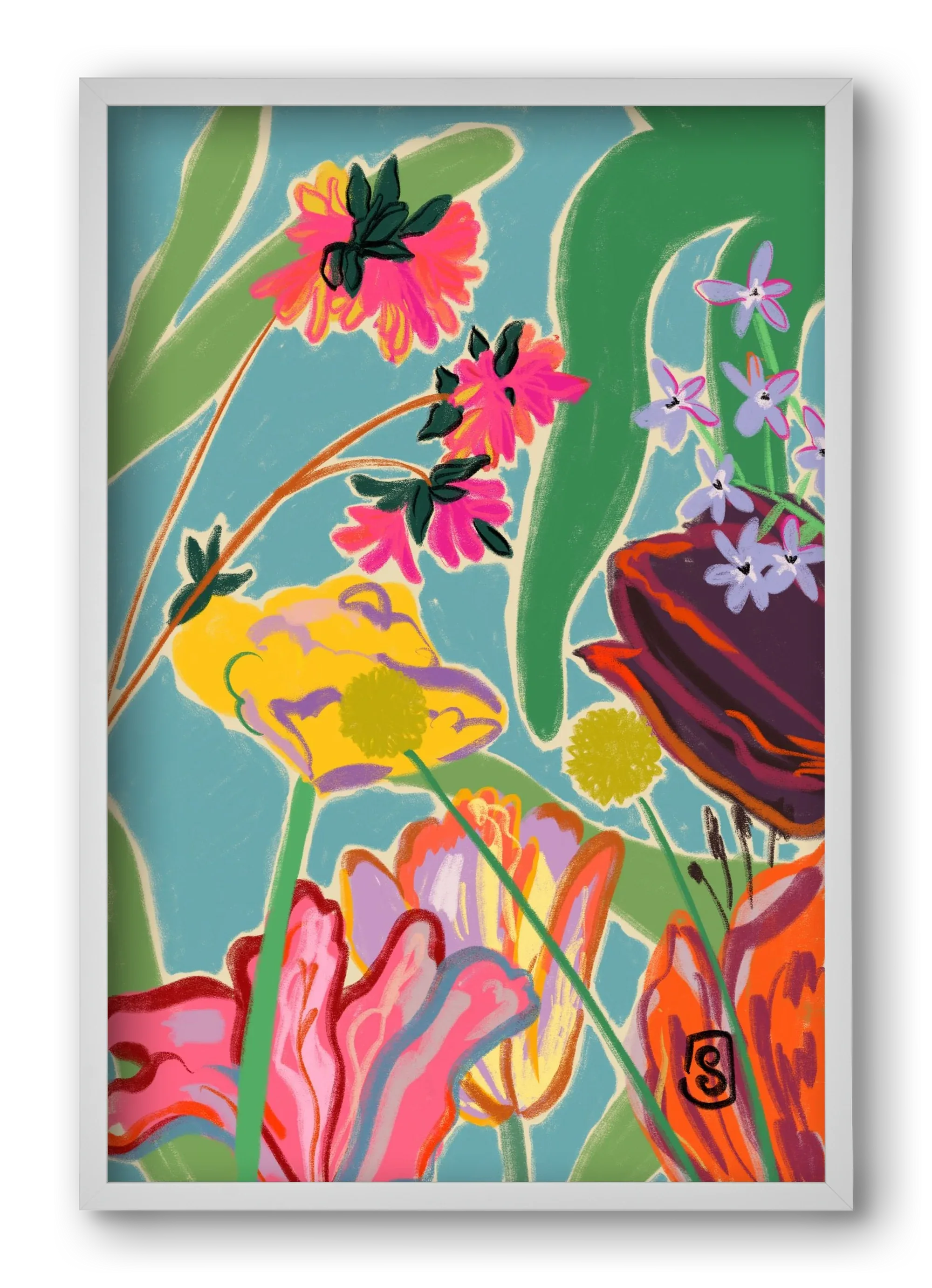 COLOURFUL FLOWERS MEDITATION - artbridge
