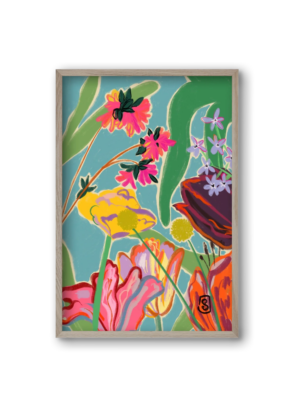 COLOURFUL FLOWERS MEDITATION - artbridge