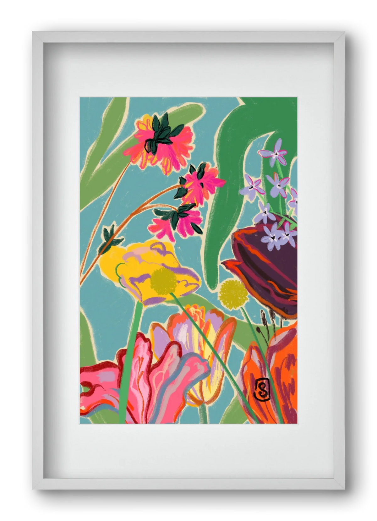 COLOURFUL FLOWERS MEDITATION - artbridge