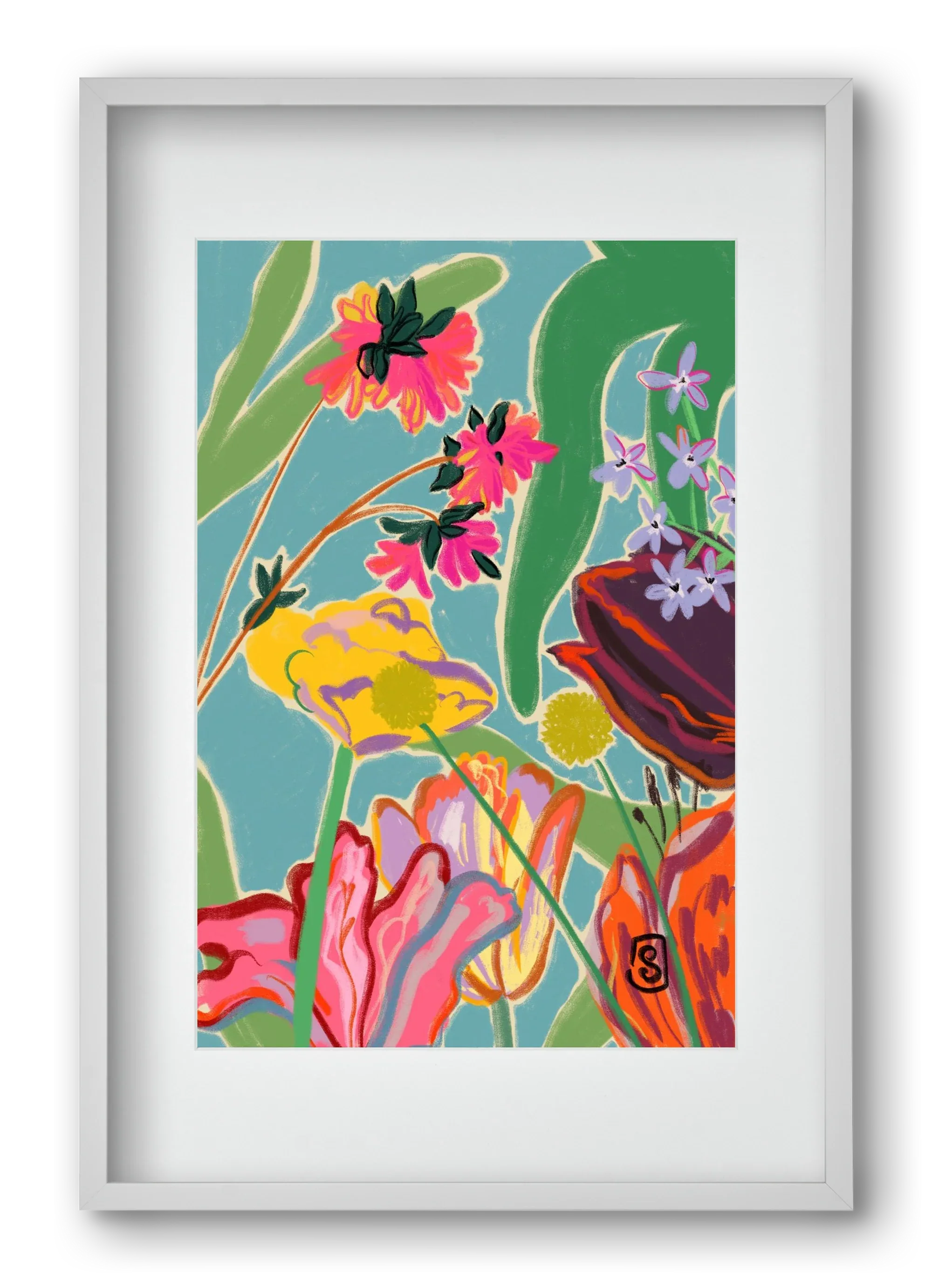 COLOURFUL FLOWERS MEDITATION - artbridge