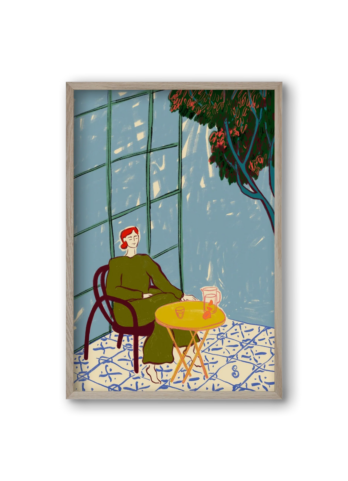 WOMAN UNDER A TREE - artbridge