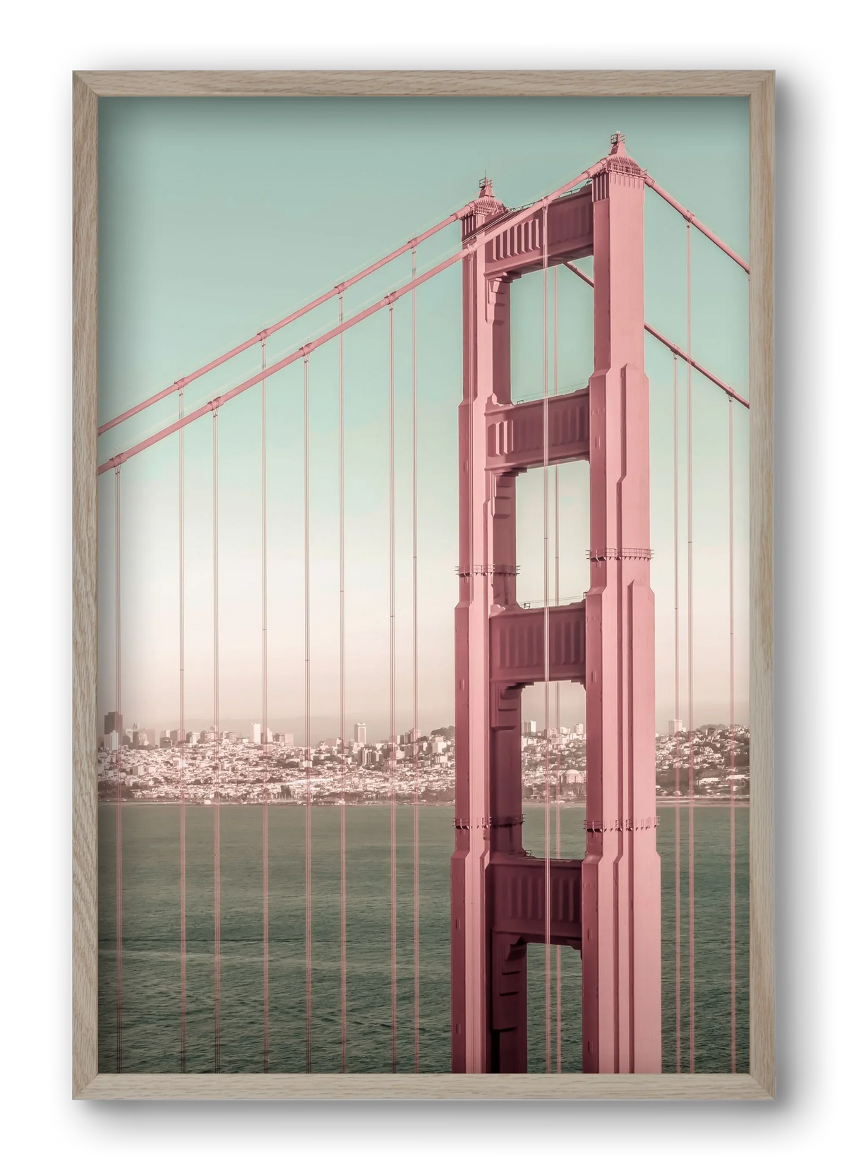 Golden Gate Bridge | urban vintage style - artbridge