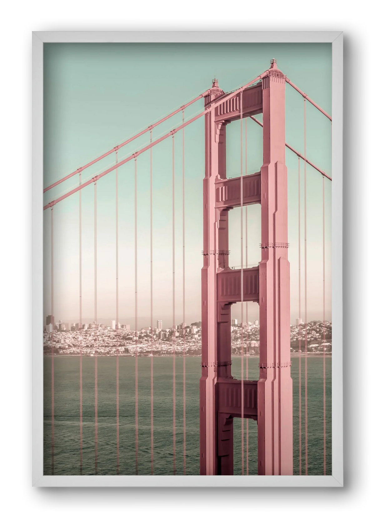 Golden Gate Bridge | urban vintage style - artbridge