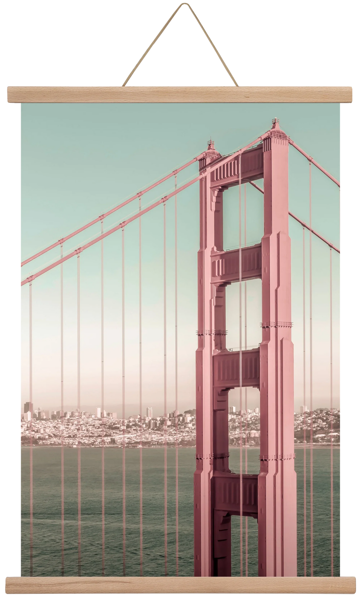 Golden Gate Bridge | urban vintage style - artbridge
