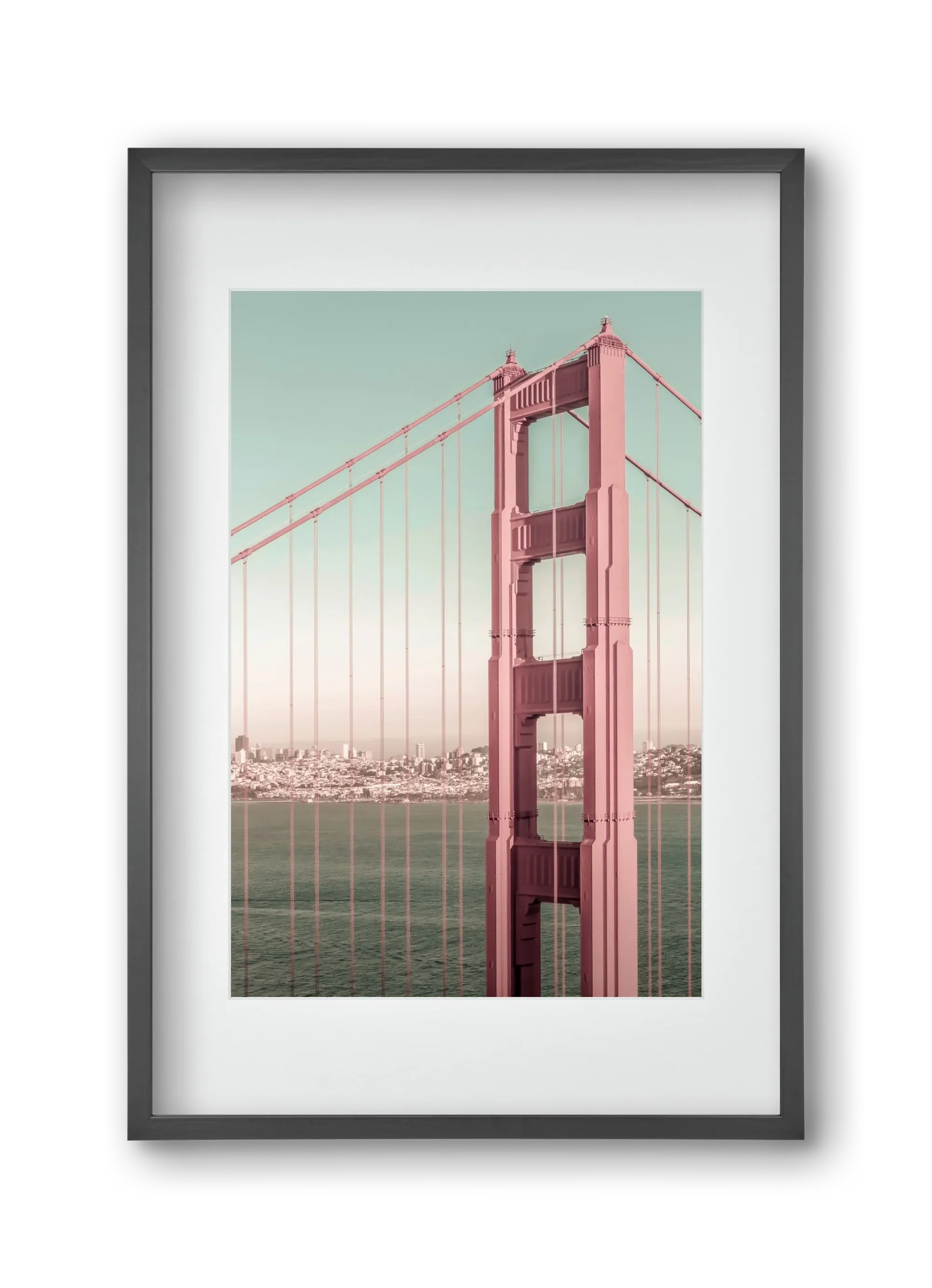 Golden Gate Bridge | urban vintage style - artbridge