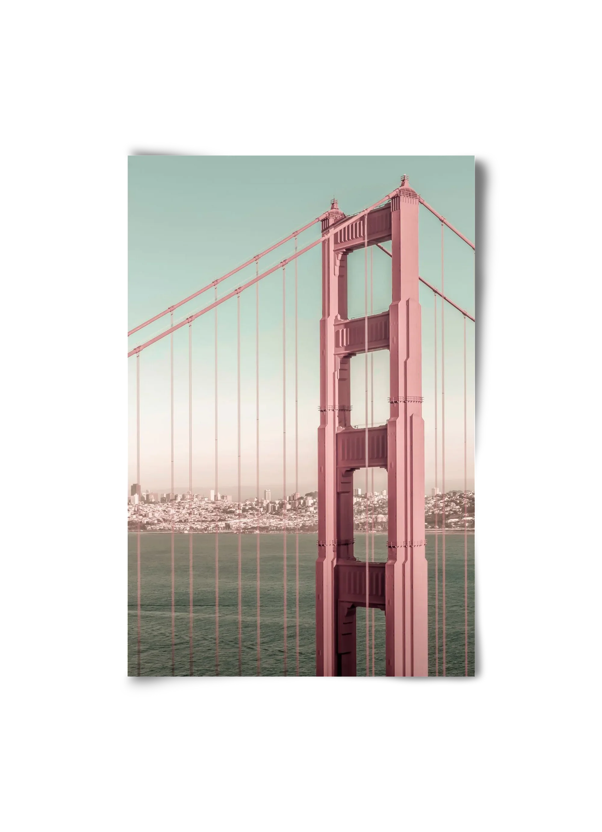 Golden Gate Bridge | urban vintage style - artbridge