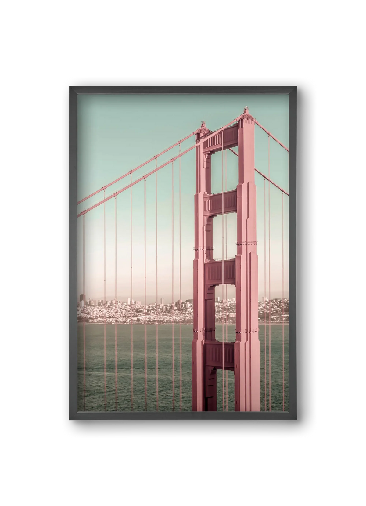 Golden Gate Bridge | urban vintage style - artbridge