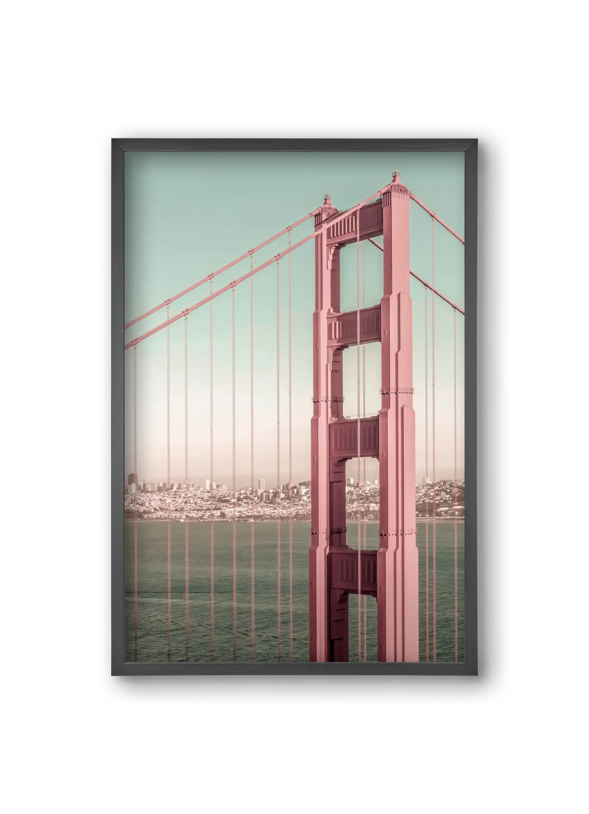 Golden Gate Bridge | urban vintage style - artbridge