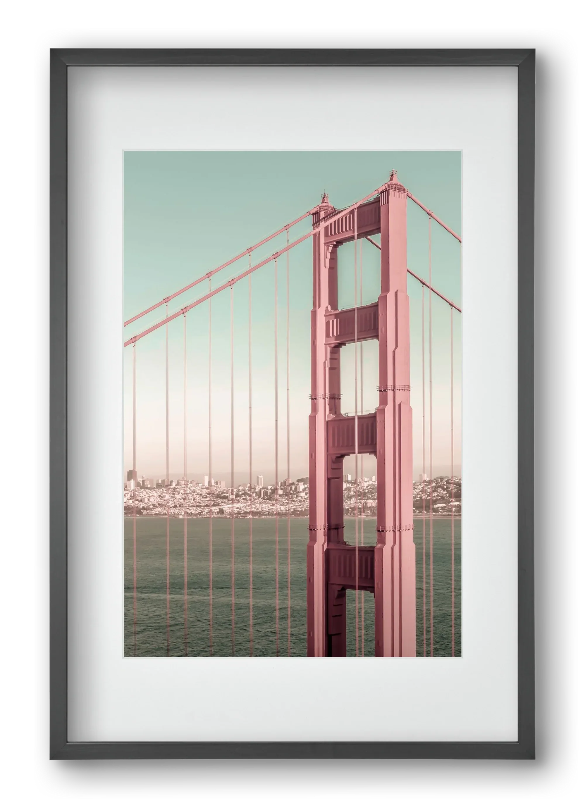 Golden Gate Bridge | urban vintage style - artbridge