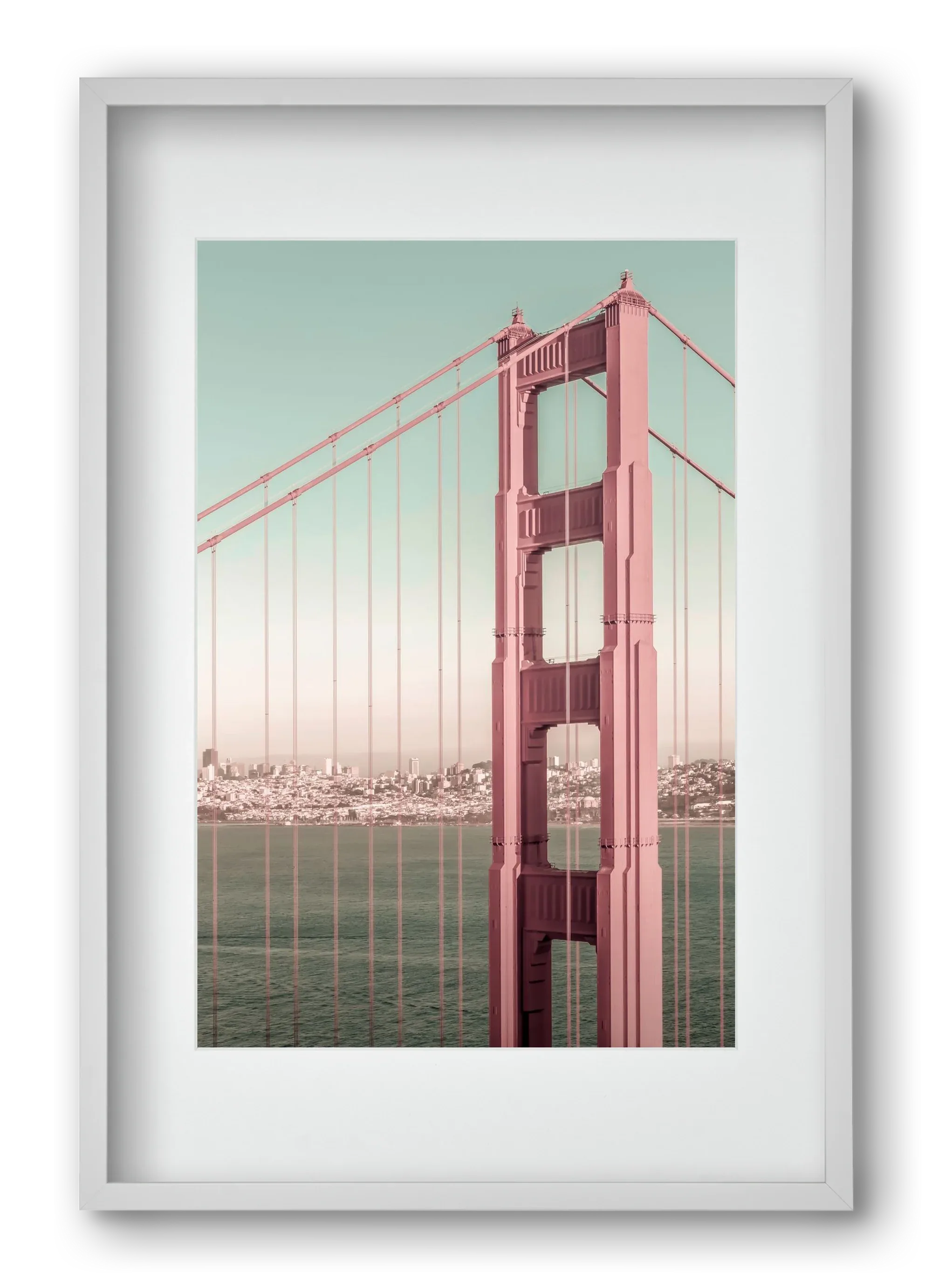 Golden Gate Bridge | urban vintage style - artbridge