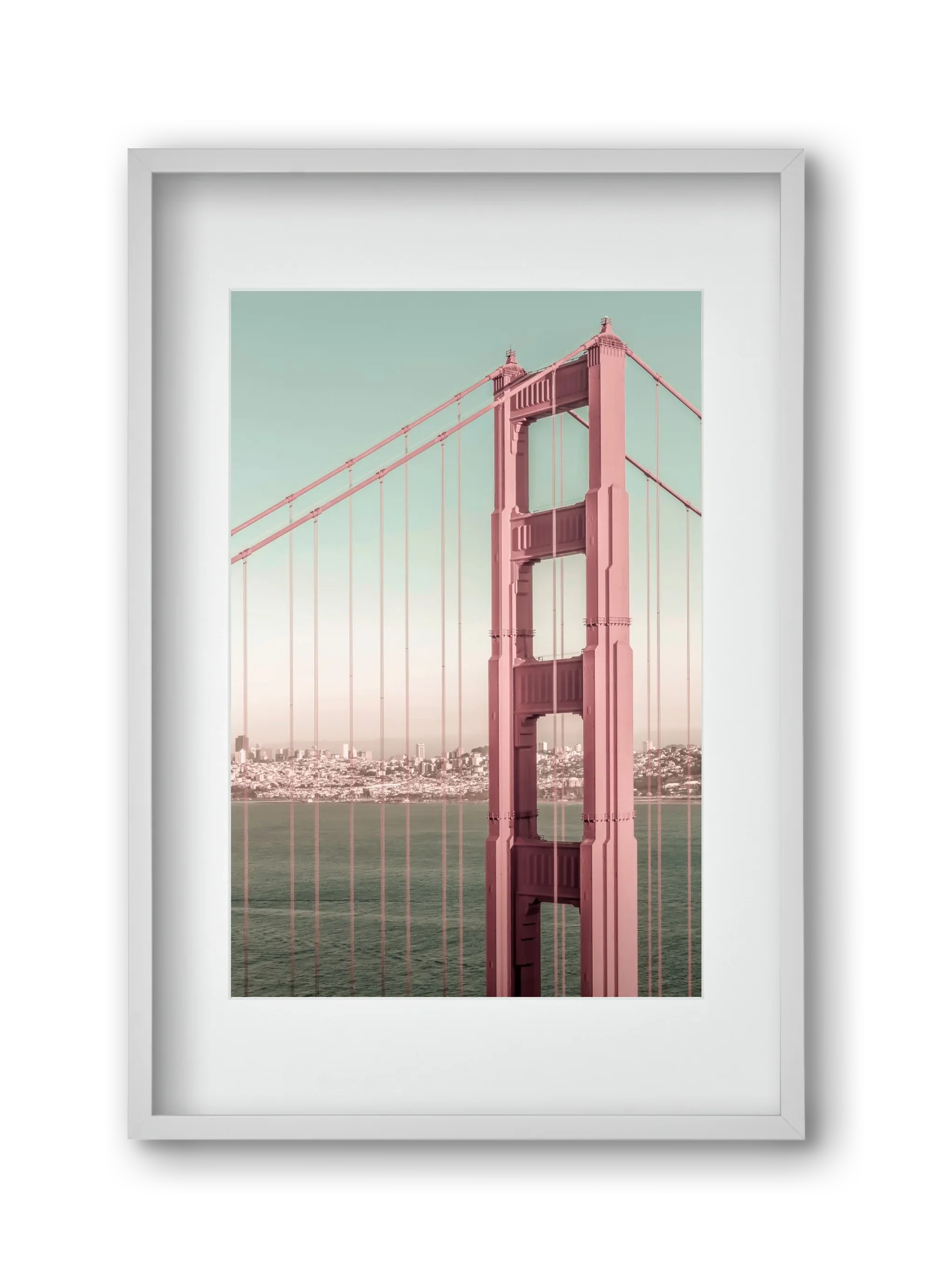 Golden Gate Bridge | urban vintage style - artbridge