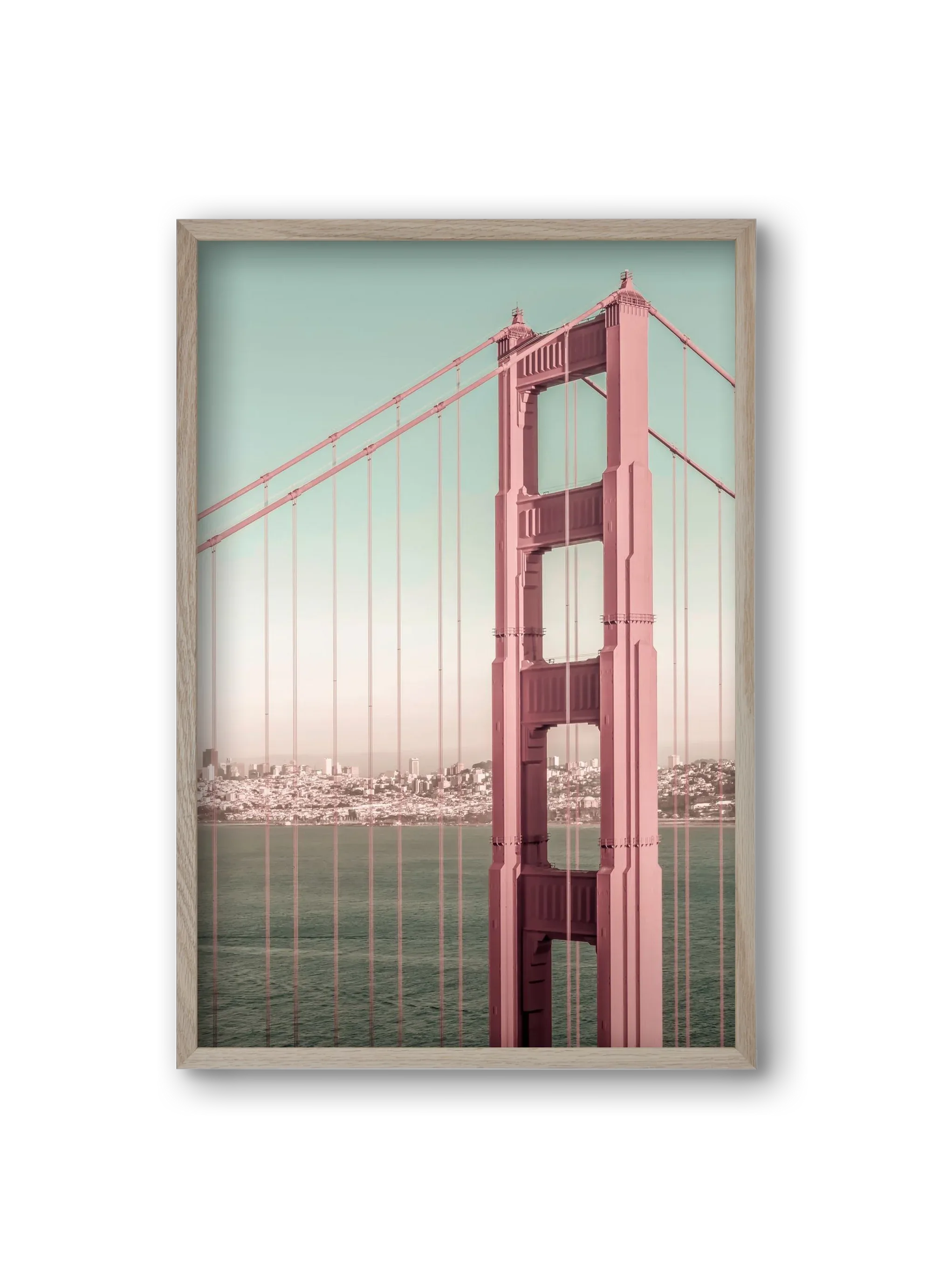 Golden Gate Bridge | urban vintage style - artbridge