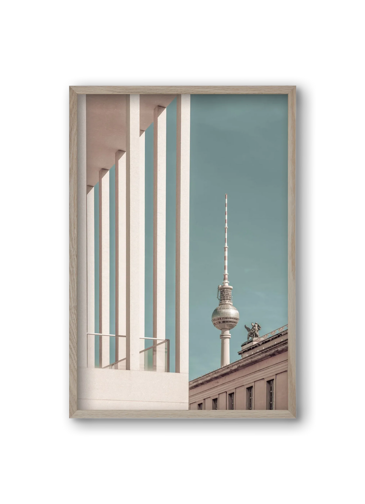 BERLIN Television Tower | urban vintage style - artbridge