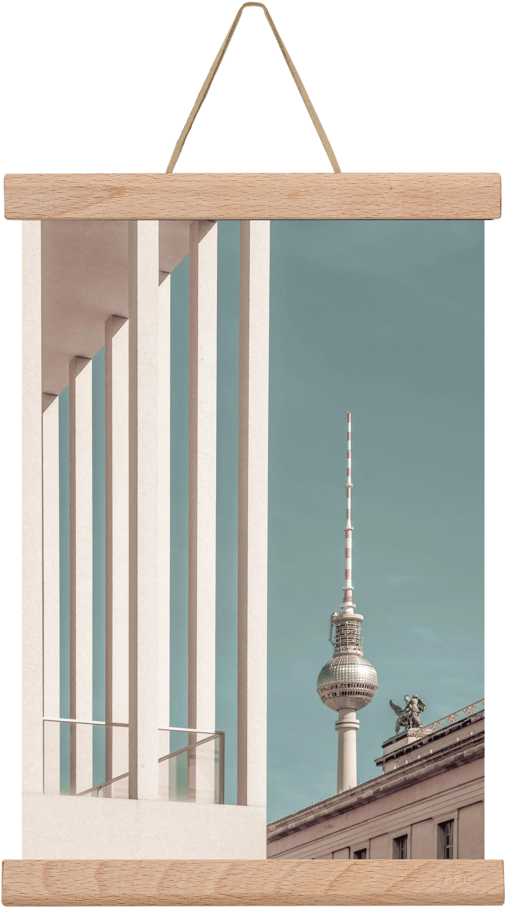 BERLIN Television Tower | urban vintage style - artbridge