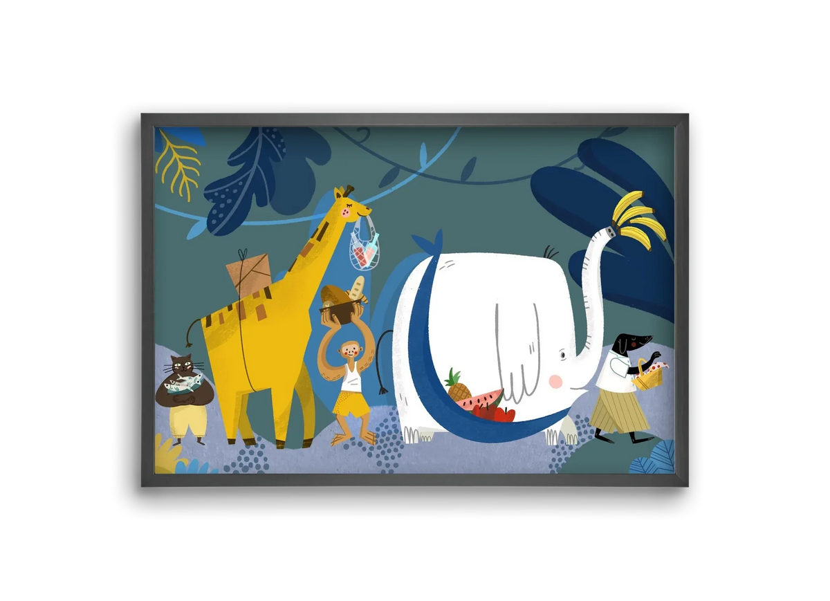 Picnic in the Jungle - artbridge