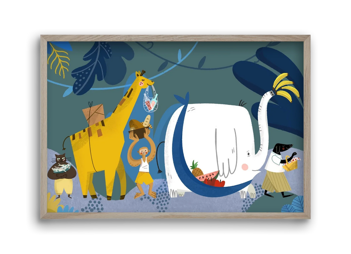 Picnic in the Jungle - artbridge