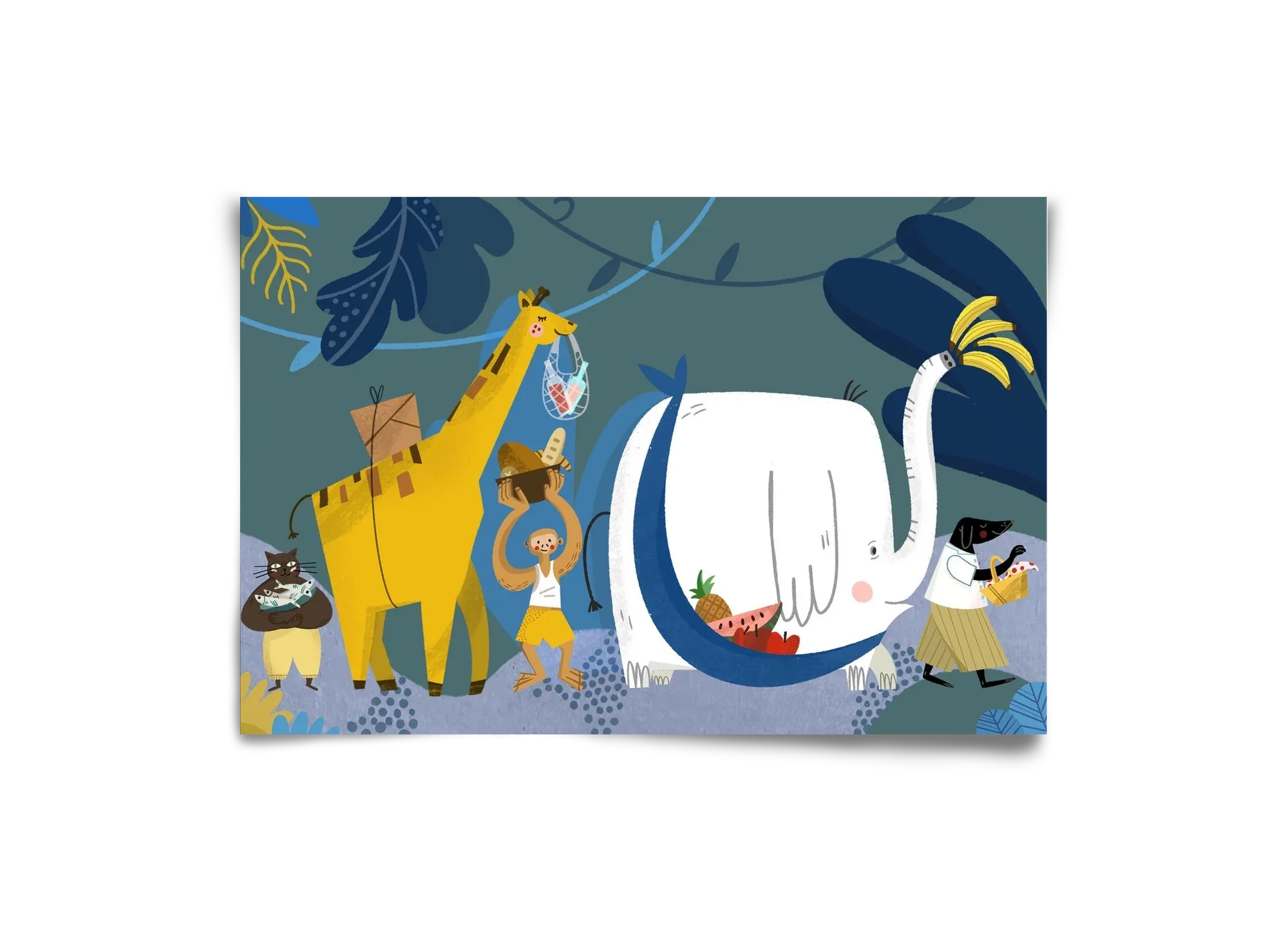 Picnic in the Jungle - artbridge