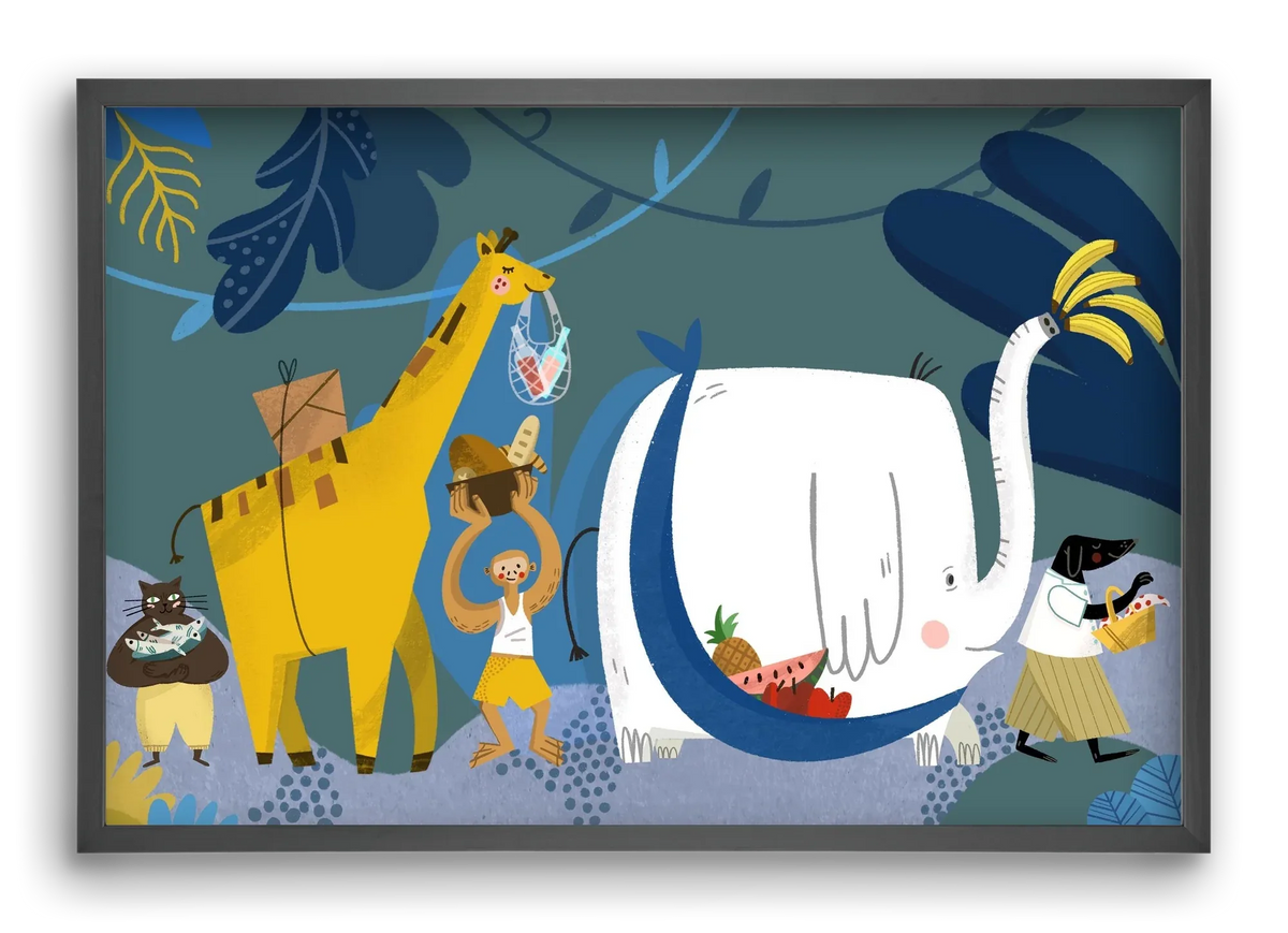 Picnic in the Jungle - artbridge
